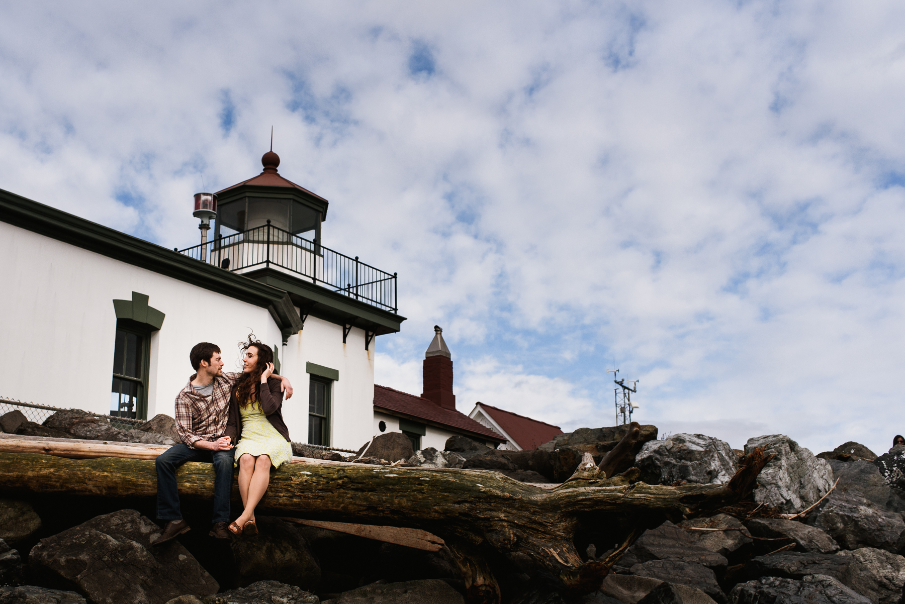 discovery park lighthouse engagement