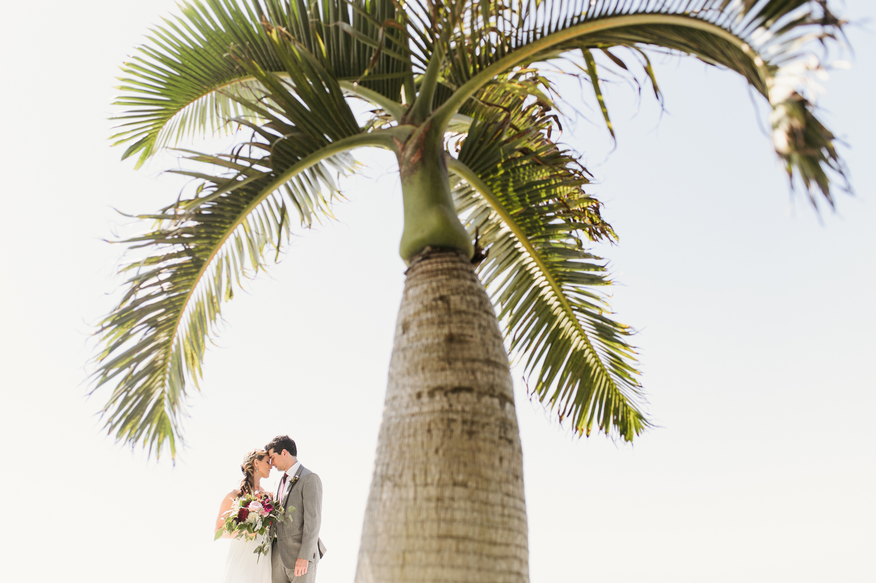 florida destination wedding portrait