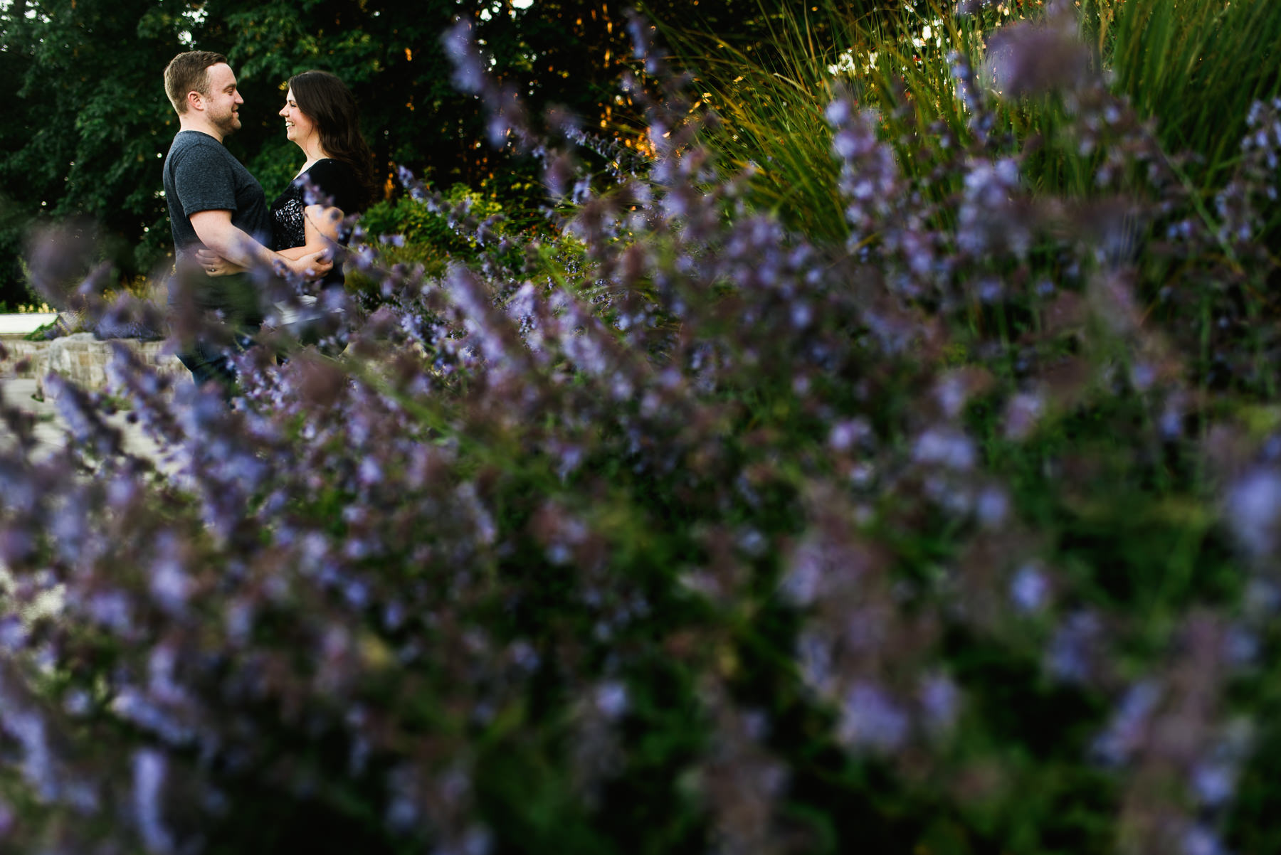 bainbridge island downtown engagement