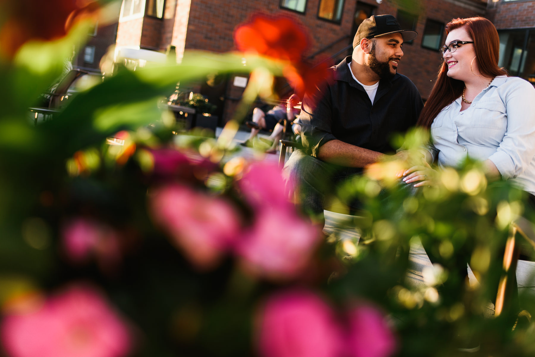 inn at the market flowers engagement 