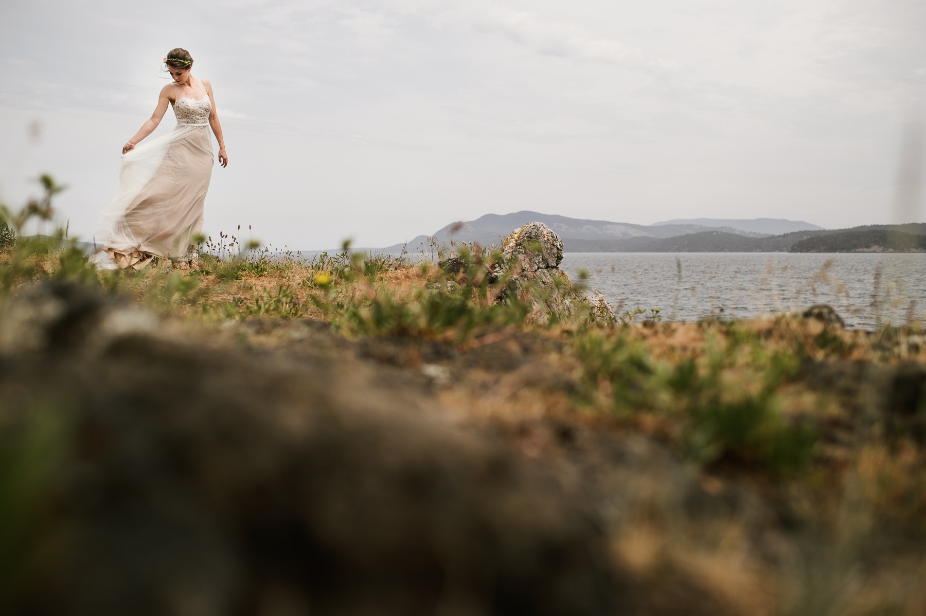 friday harbor bride portrait 