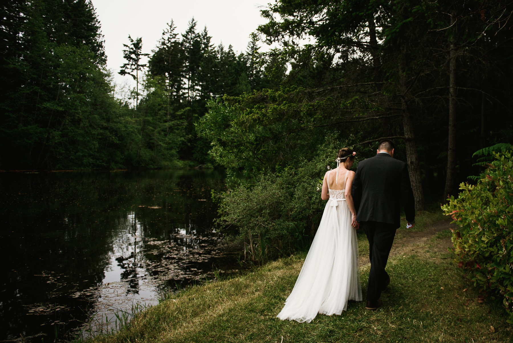 lakedale wedding ceremony exit