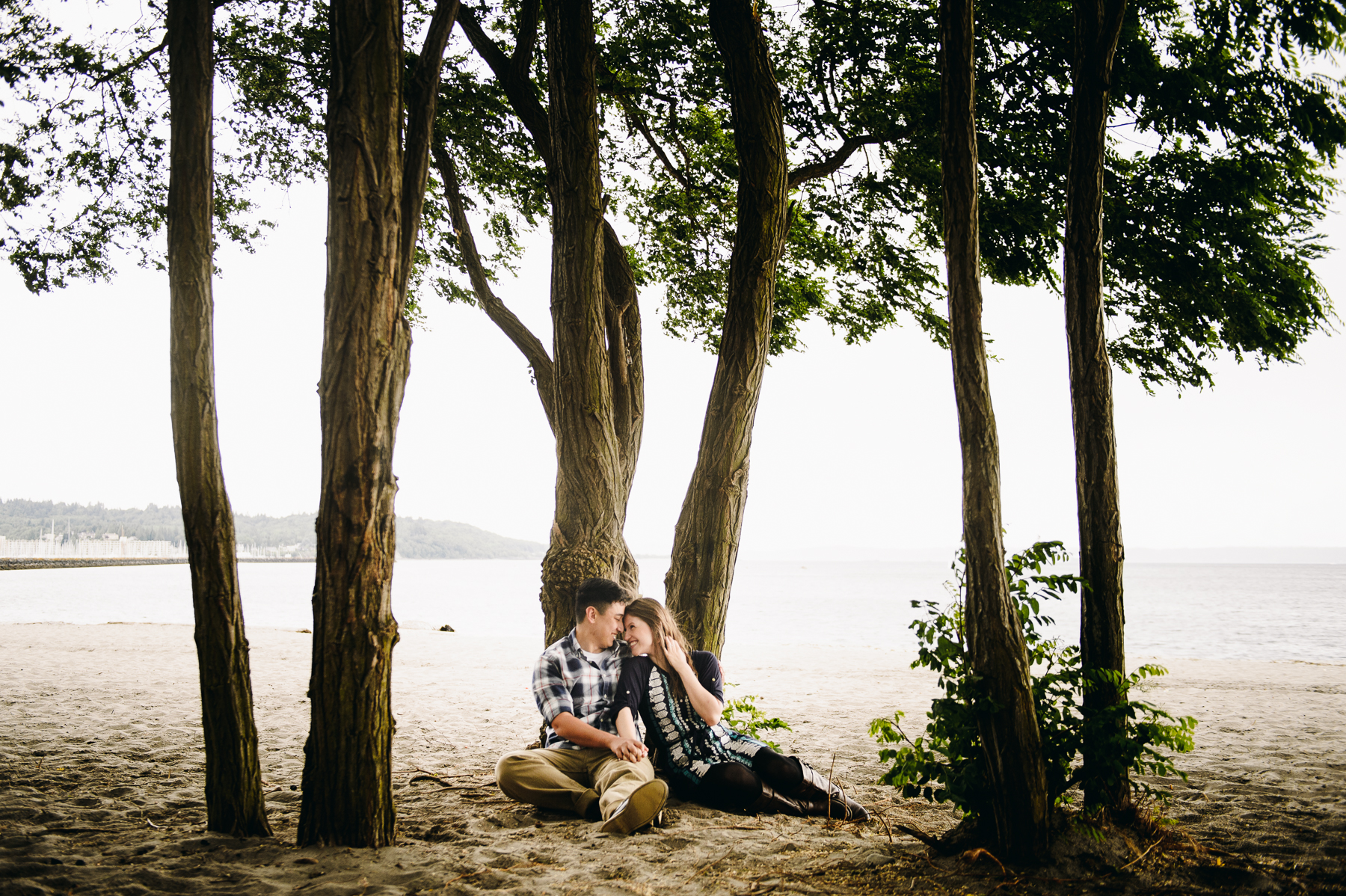 golden gardens engagement photos