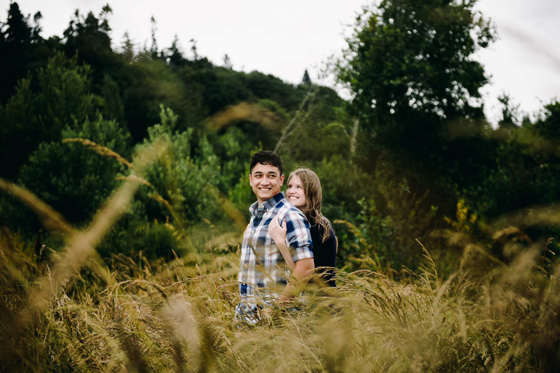 golden gardens engagement photos