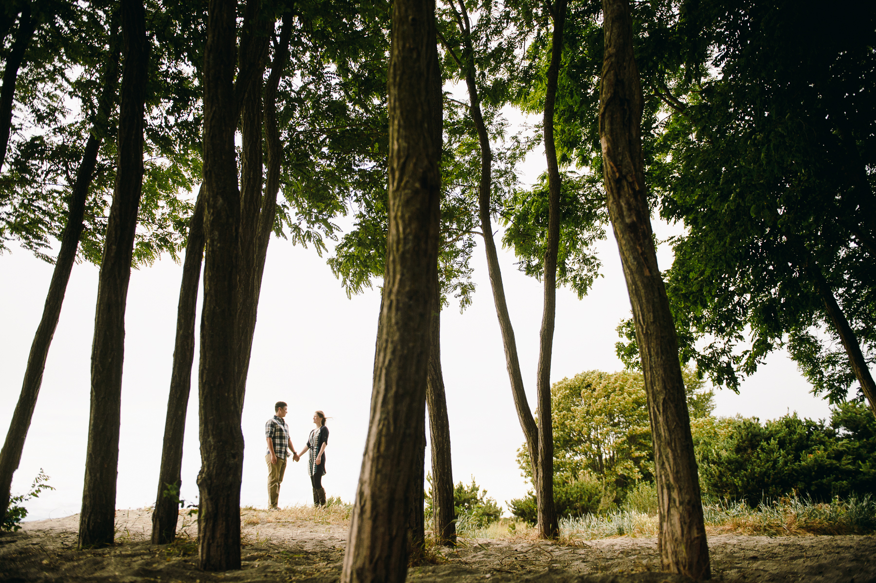 golden gardens engagement photos