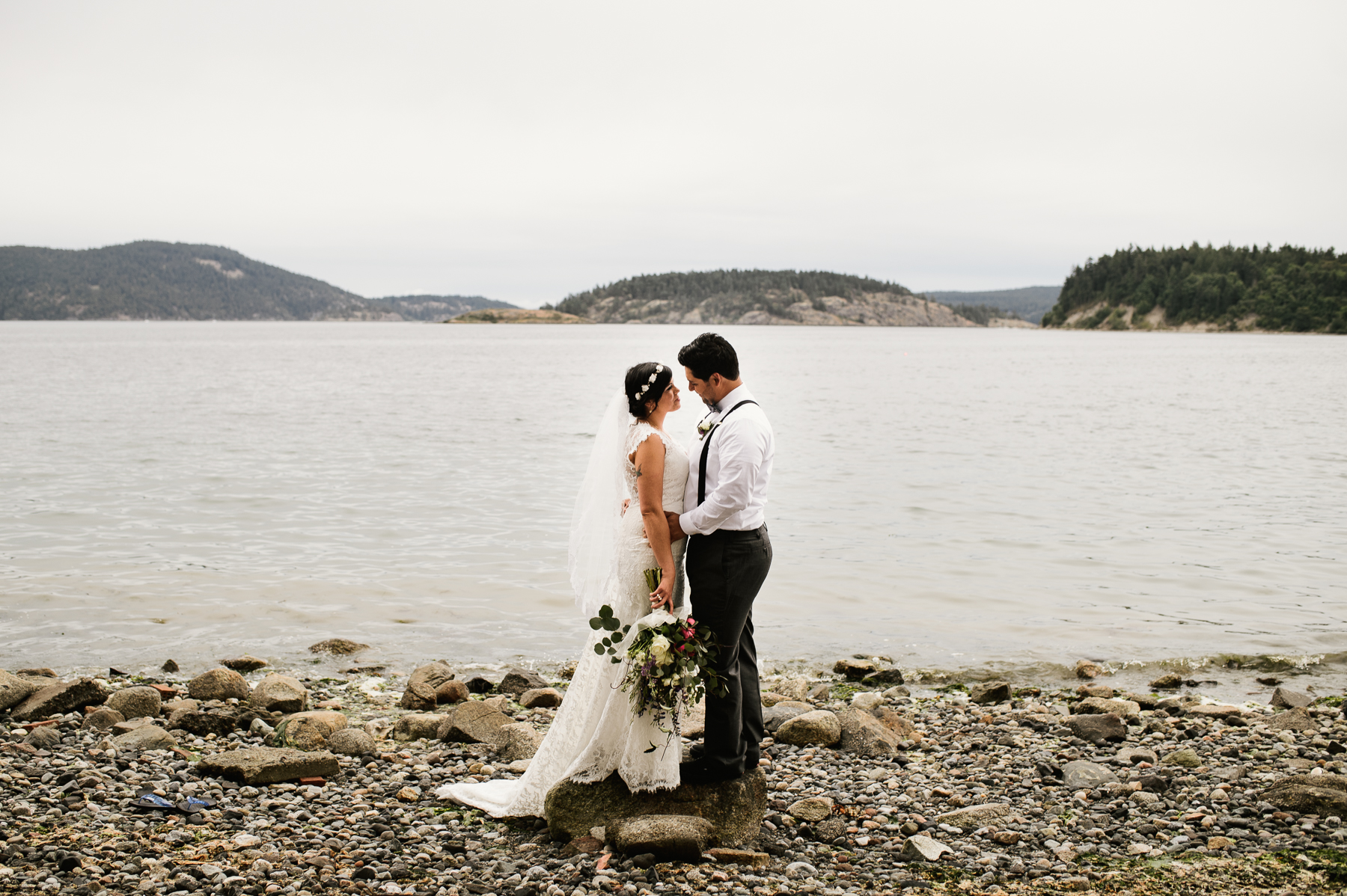 lopez island wedding photos