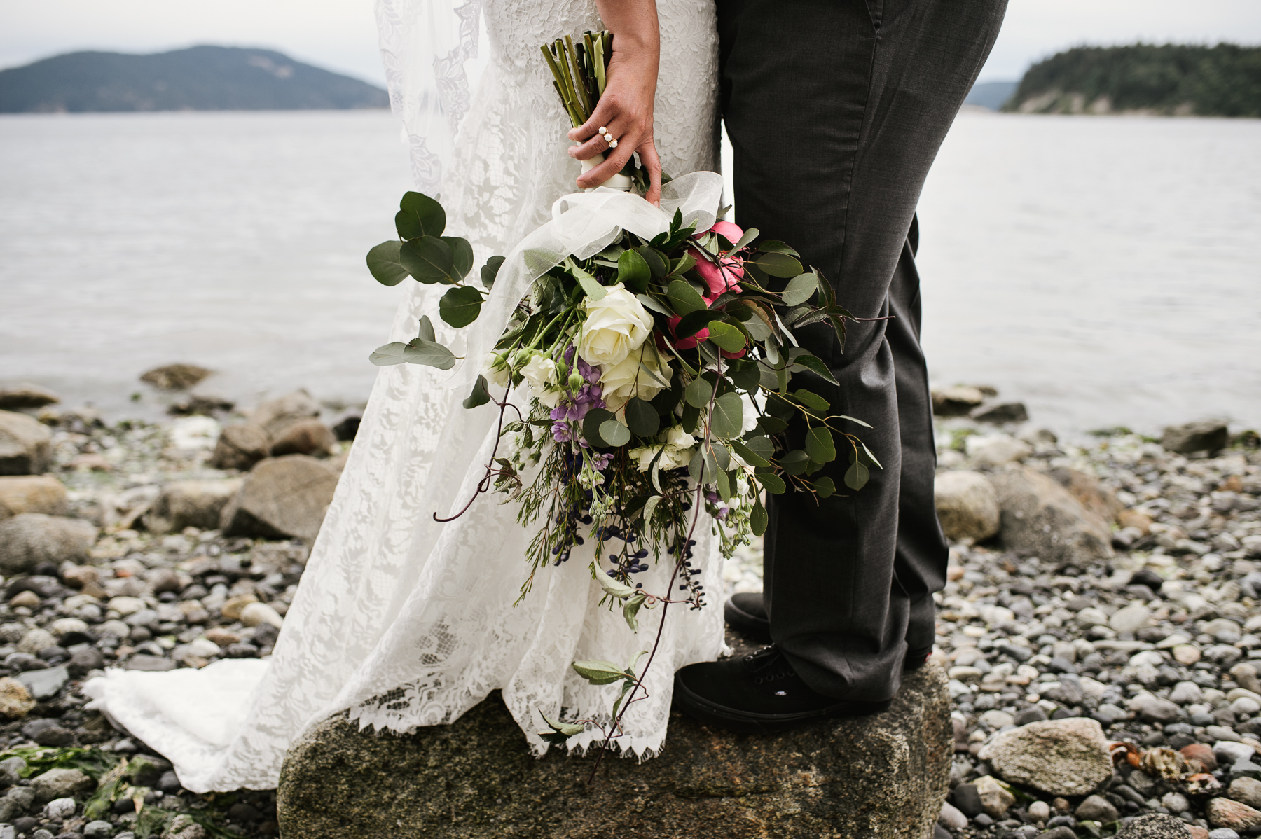 san juan island wedding flowers