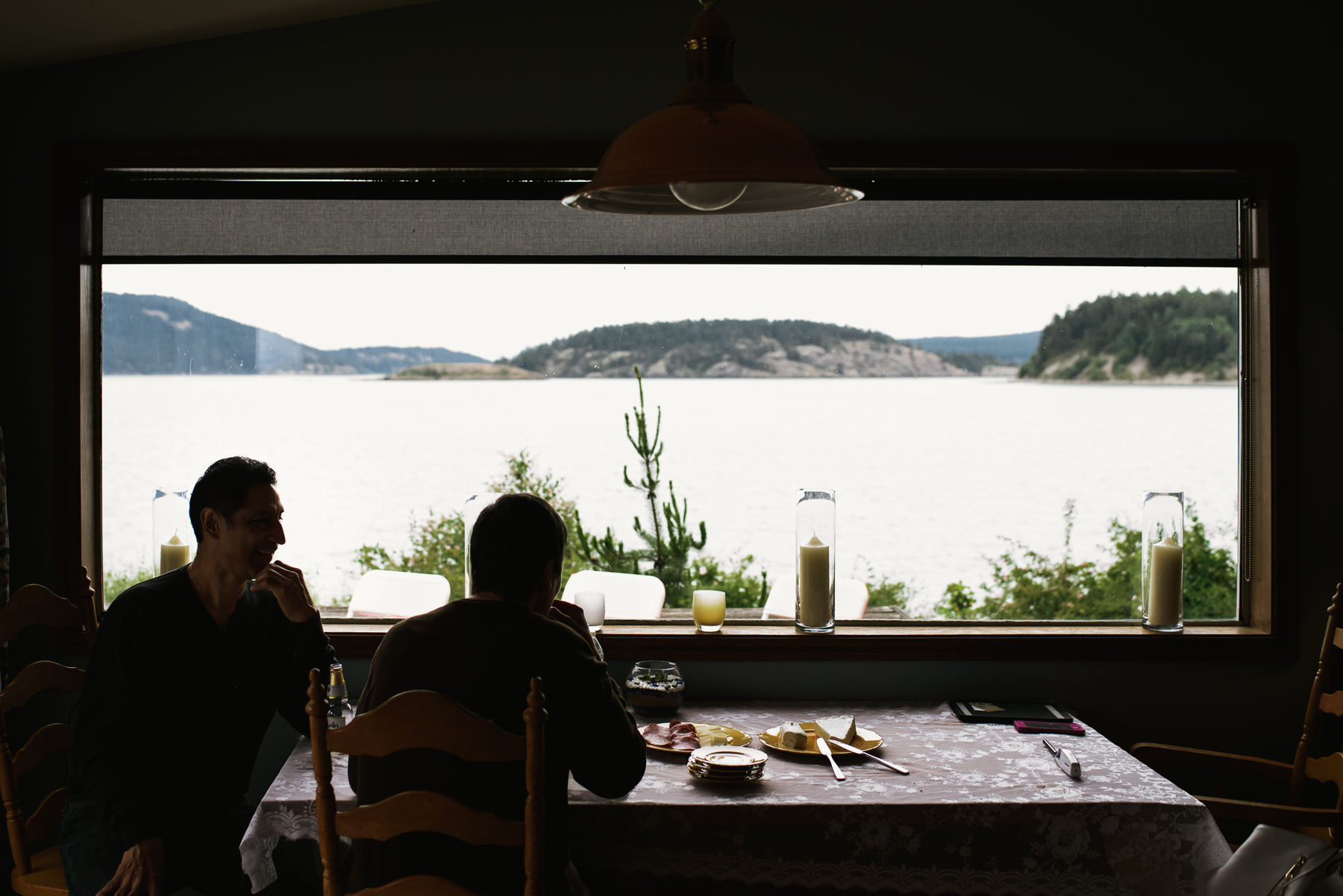 lopez island cabin views