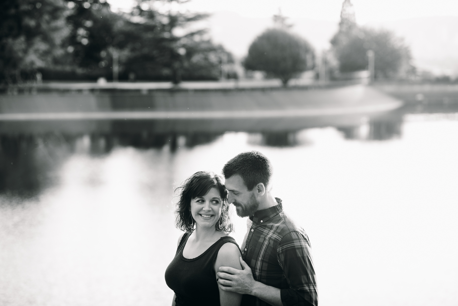 Mt. Tabor Park engagement session