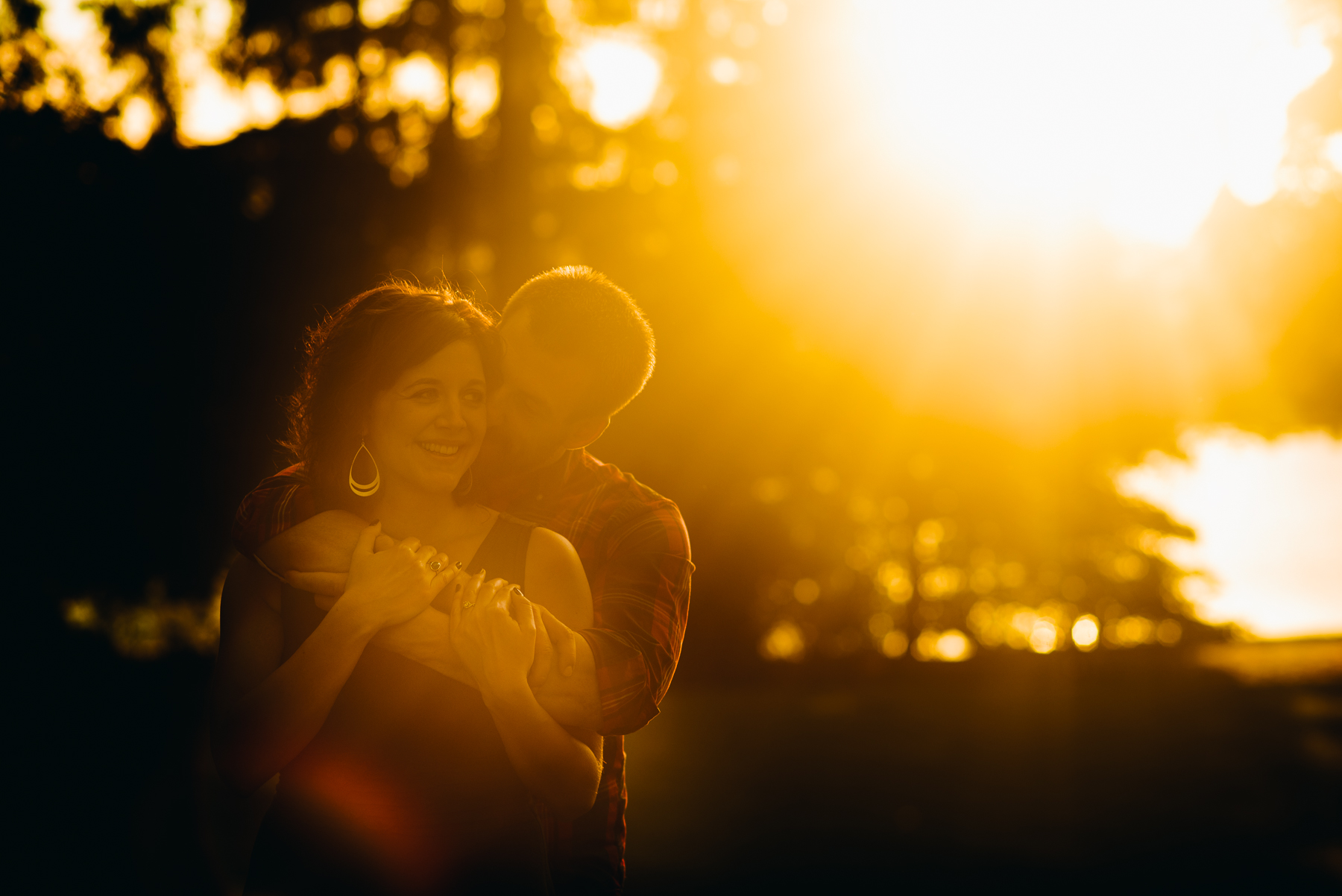 Mt. Tabor Park engagement photos 