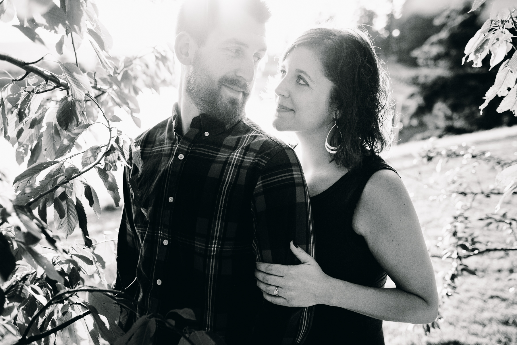 Mt. Tabor engagement photos 