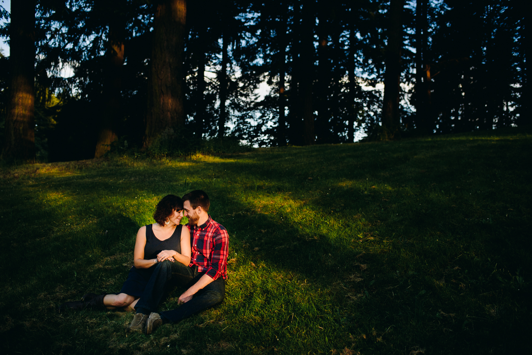 Mt. Tabor Park sunlight