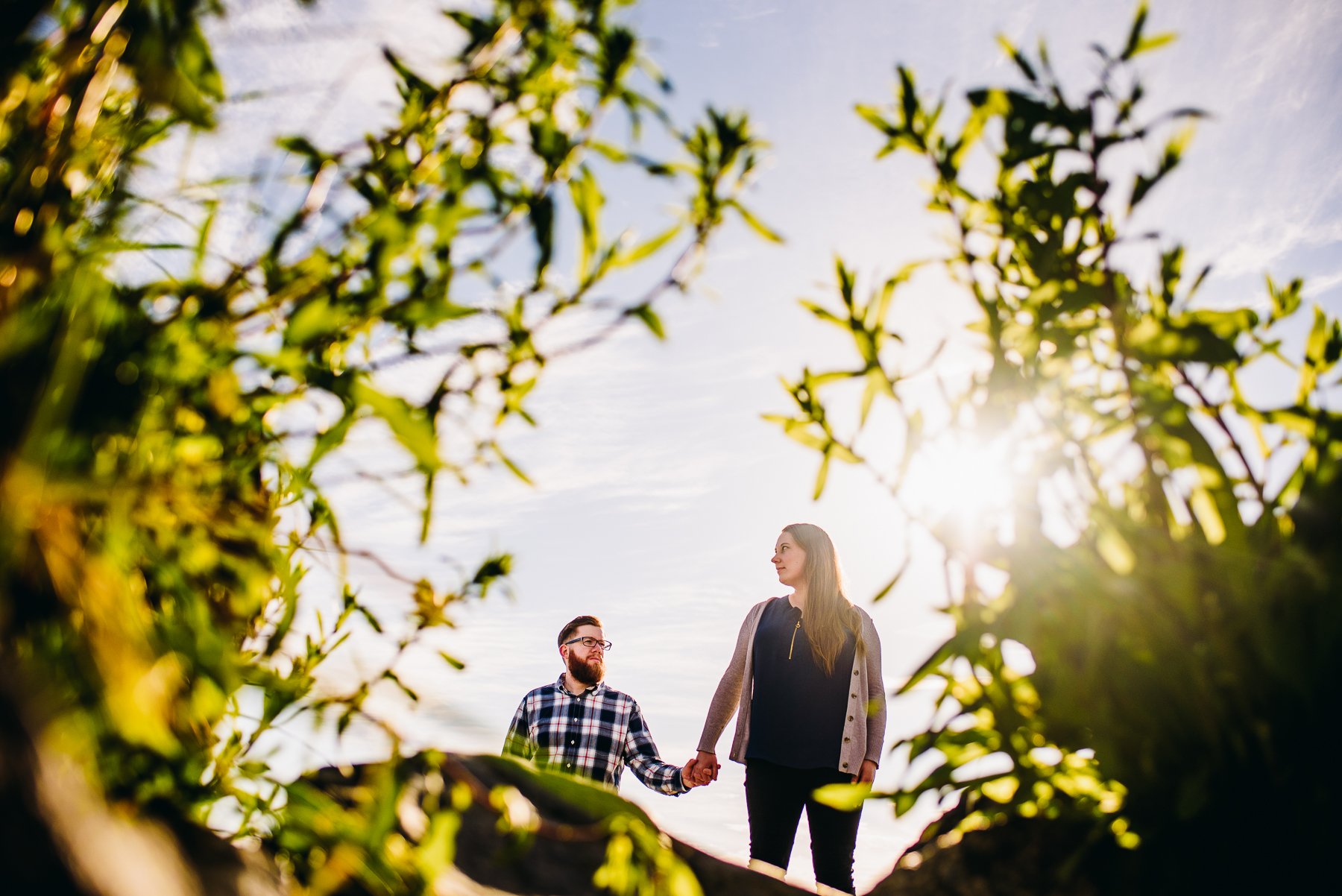 Point No Point engagement photos