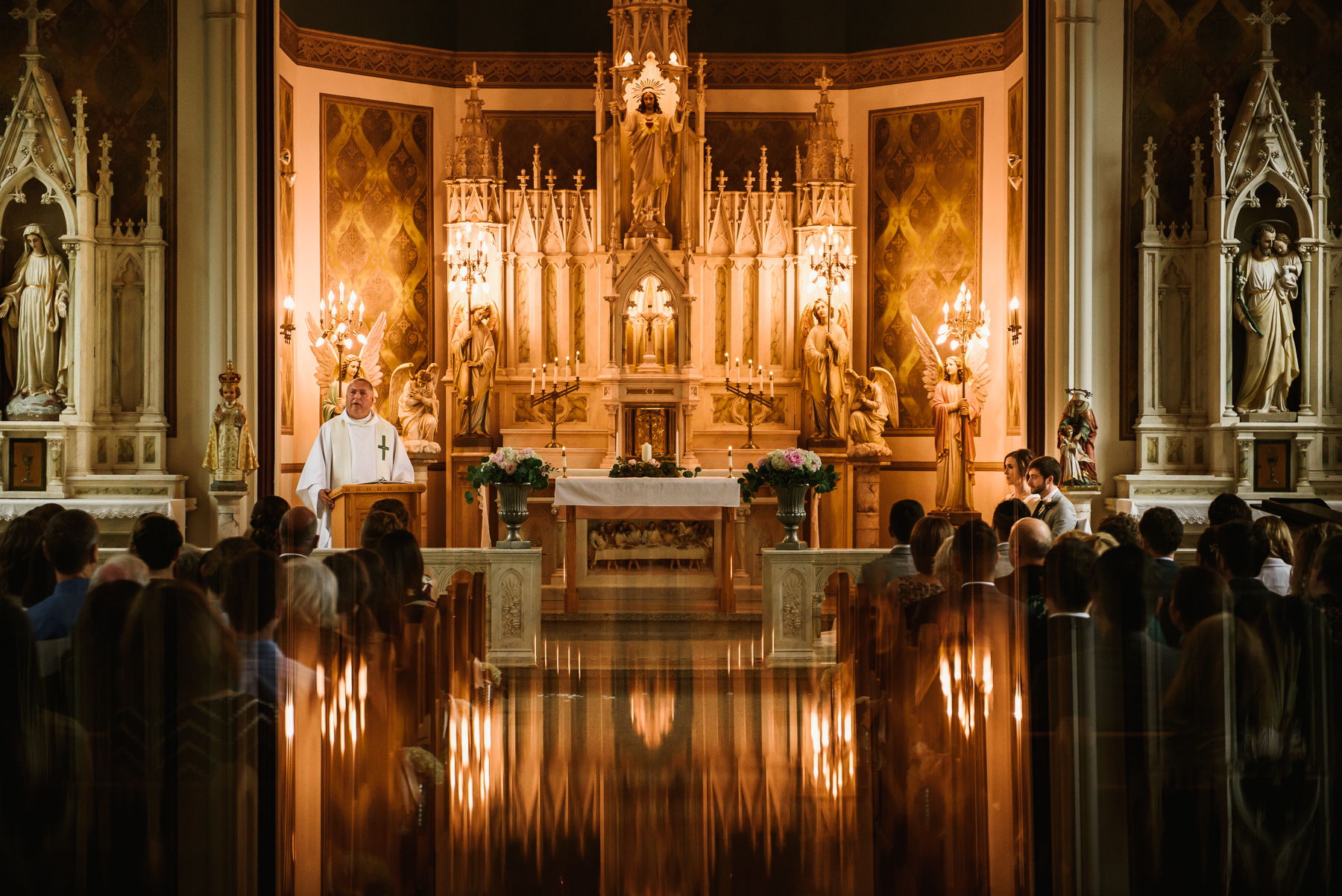 st. anne's chapel wedding ceremony