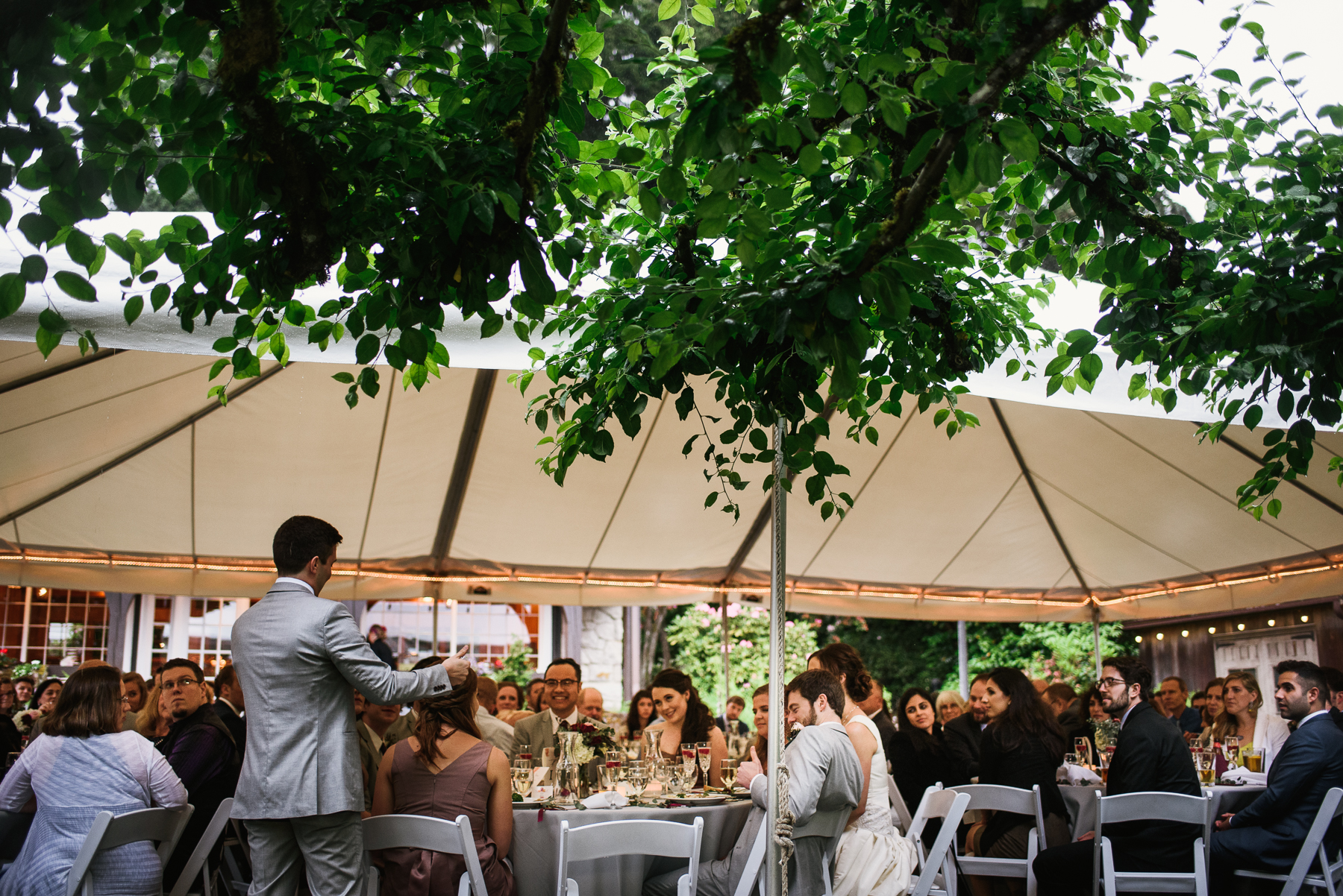 robins wood house wedding toasts