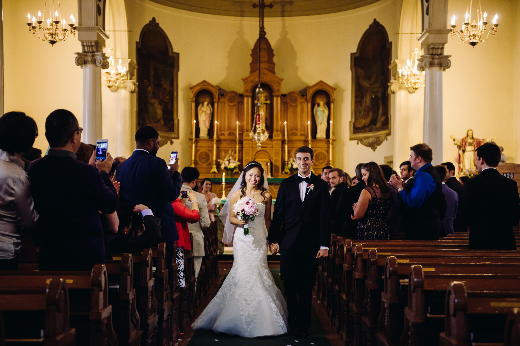 st. patrick church portland wedding