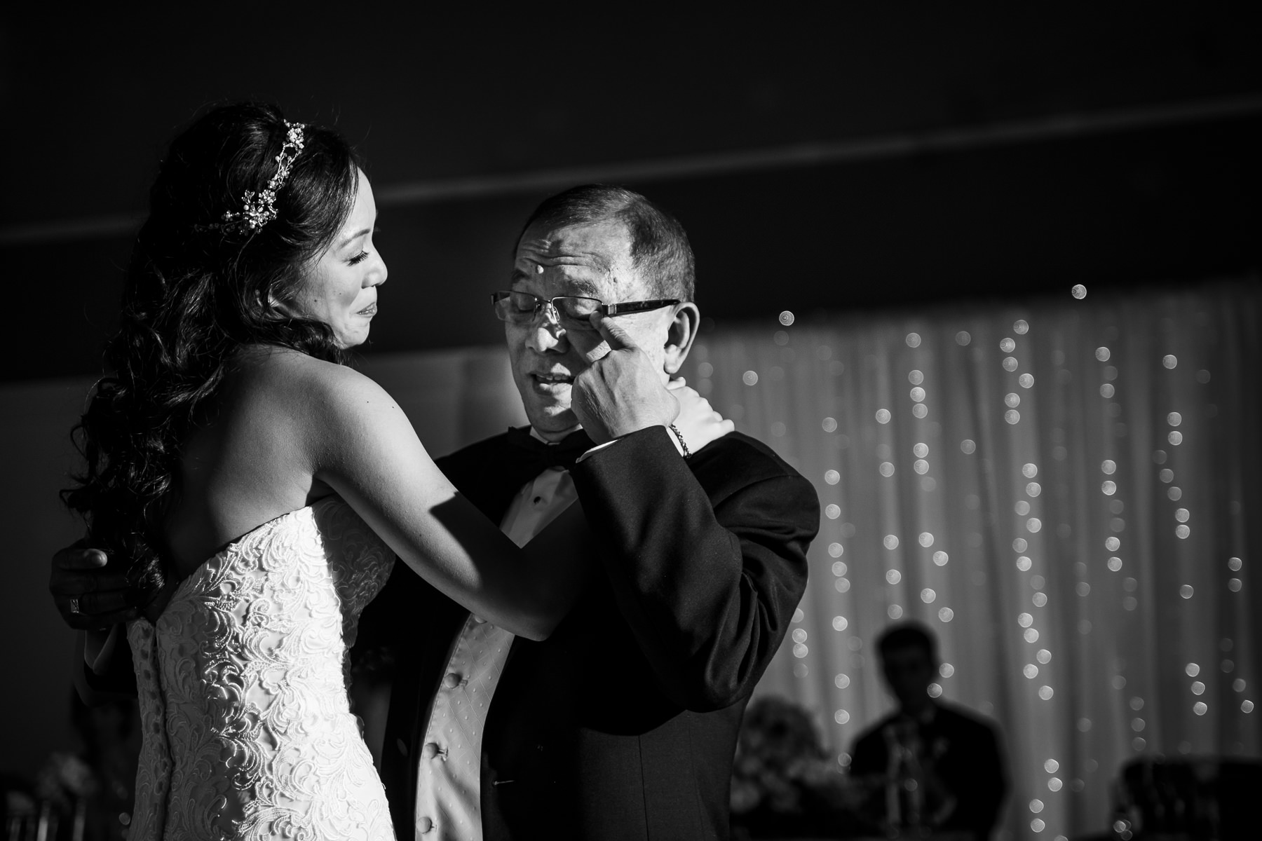 urban studio father daughter dance crying