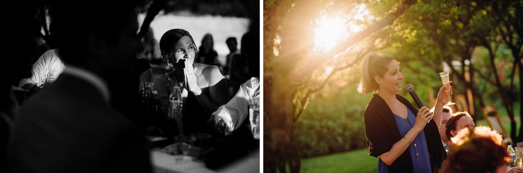 Center for Urban Horticulture Wedding toasts 