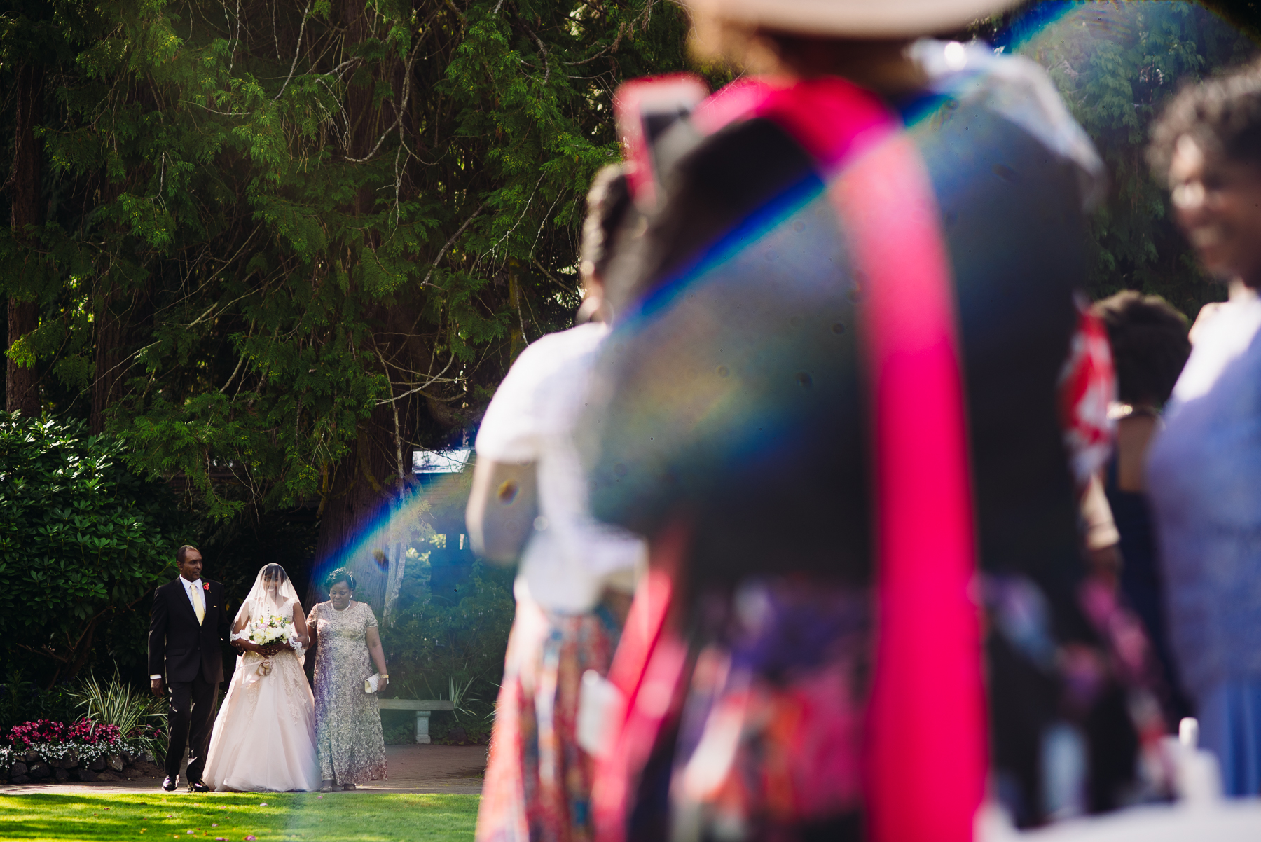 kiana lodge wedding ceremony