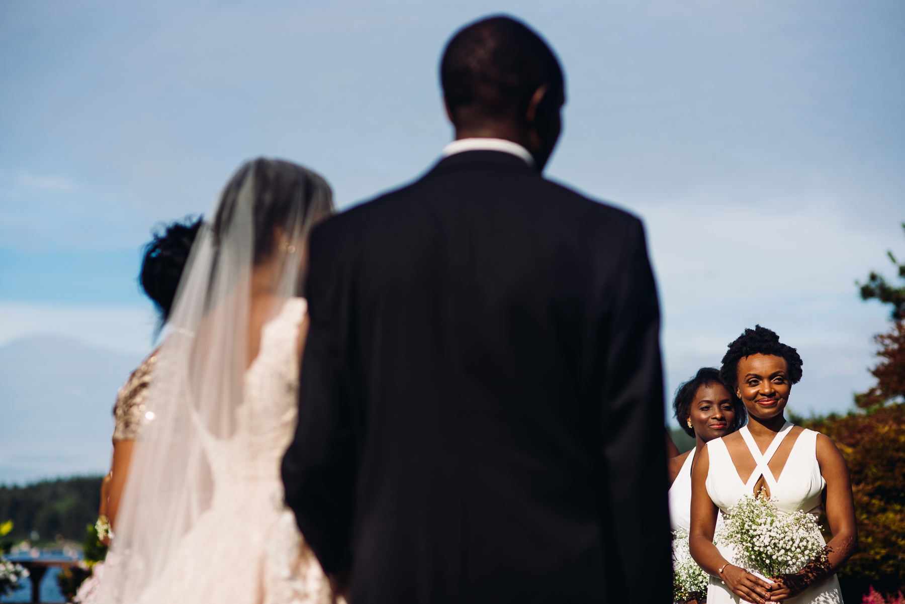 kiana lodge wedding ceremony