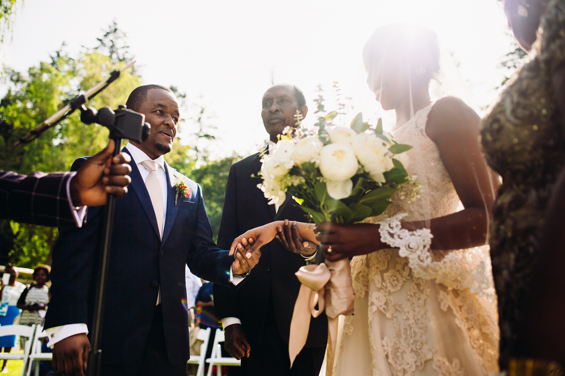 kiana lodge wedding ceremony