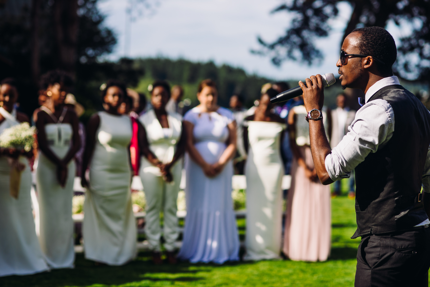 kiana lodge wedding ceremony