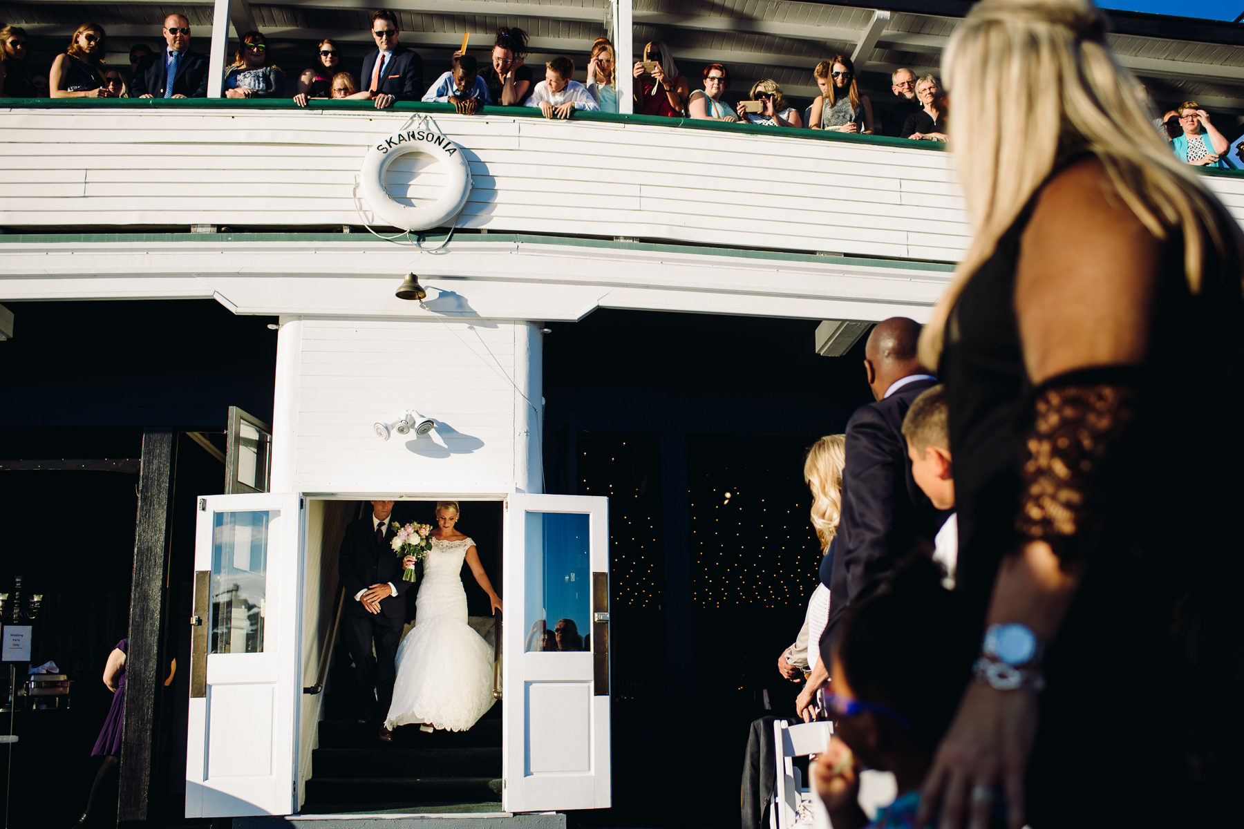 mv skansonia wedding ceremony