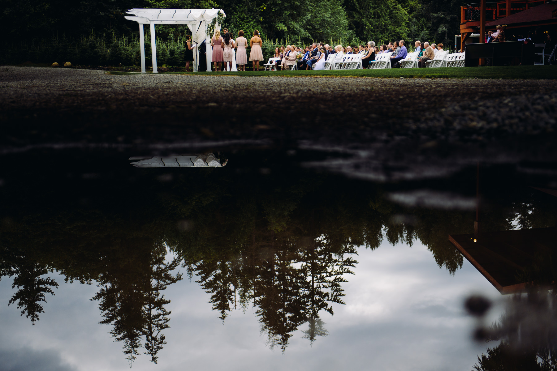 Trinity Tree Farm wedding ceremony