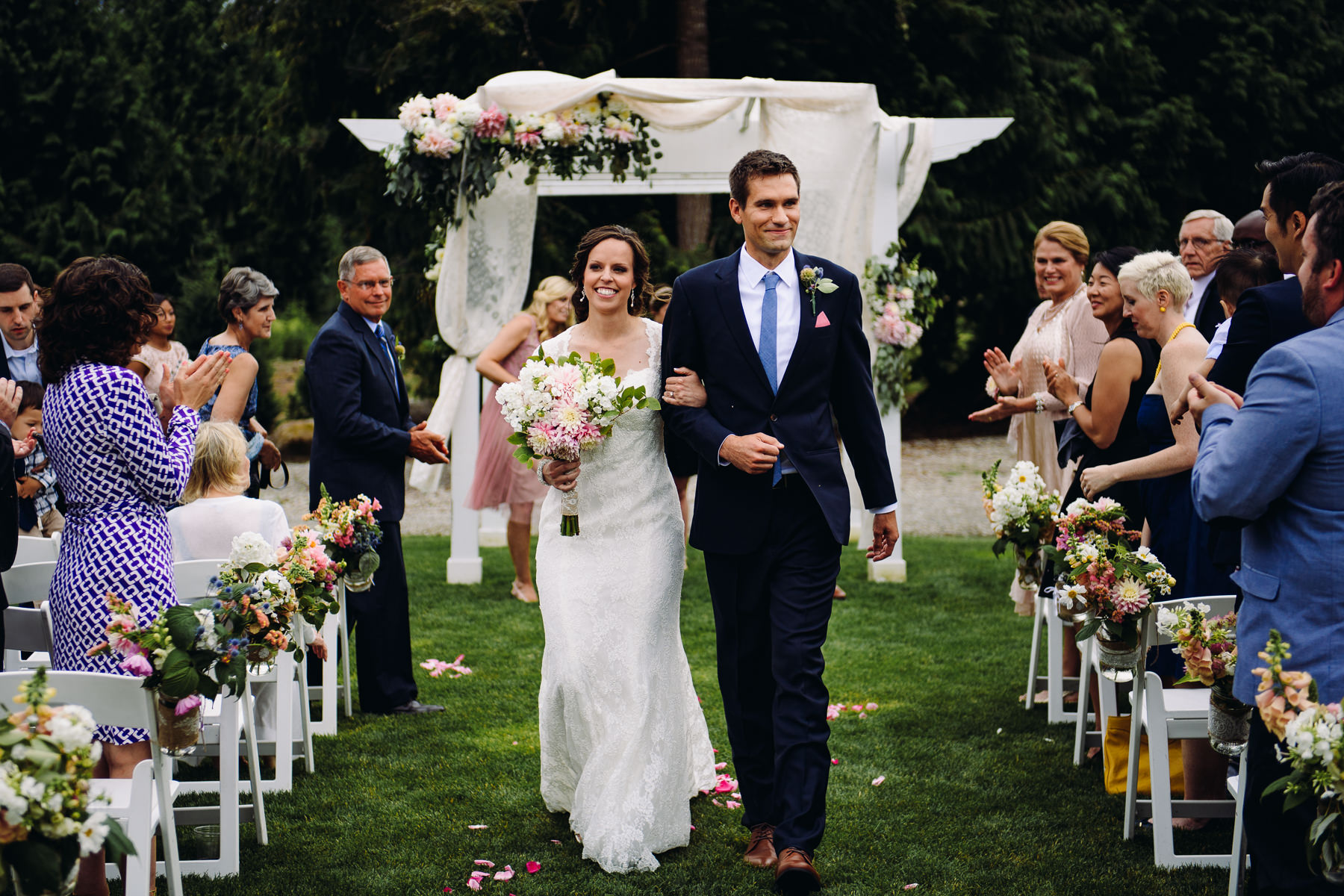 Trinity Tree Farm wedding ceremony