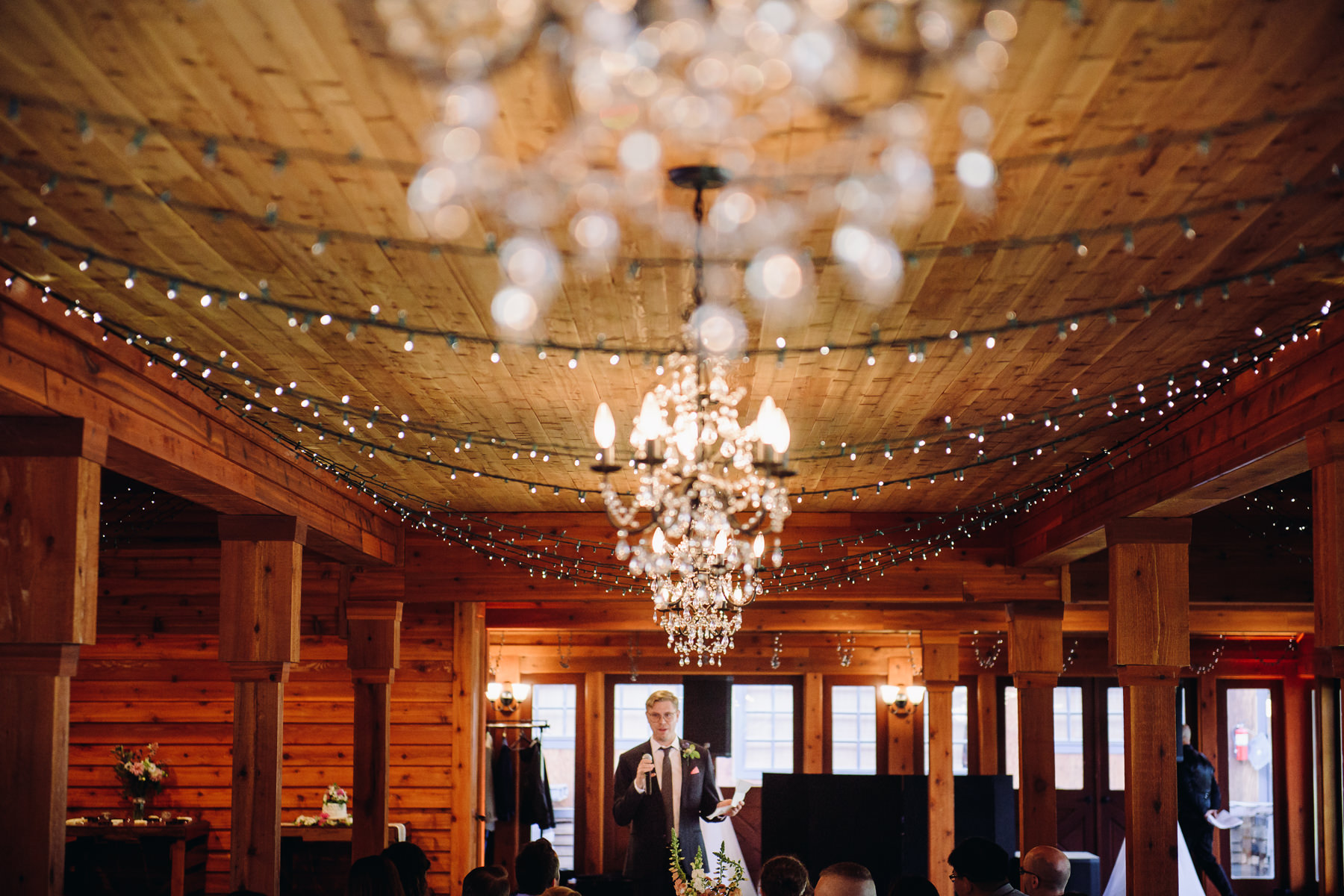 Trinity Tree Farm wedding toasts 