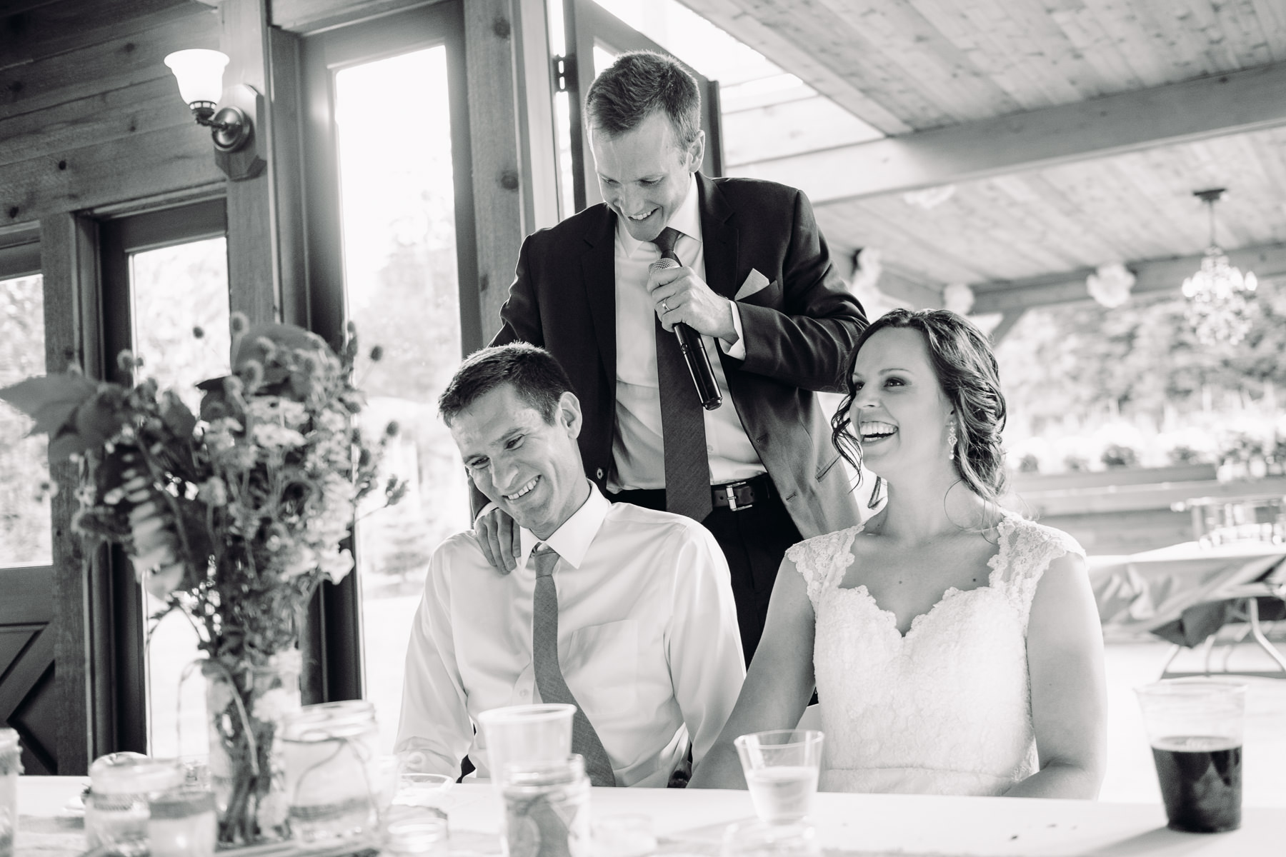 Trinity Tree Farm wedding Toast 