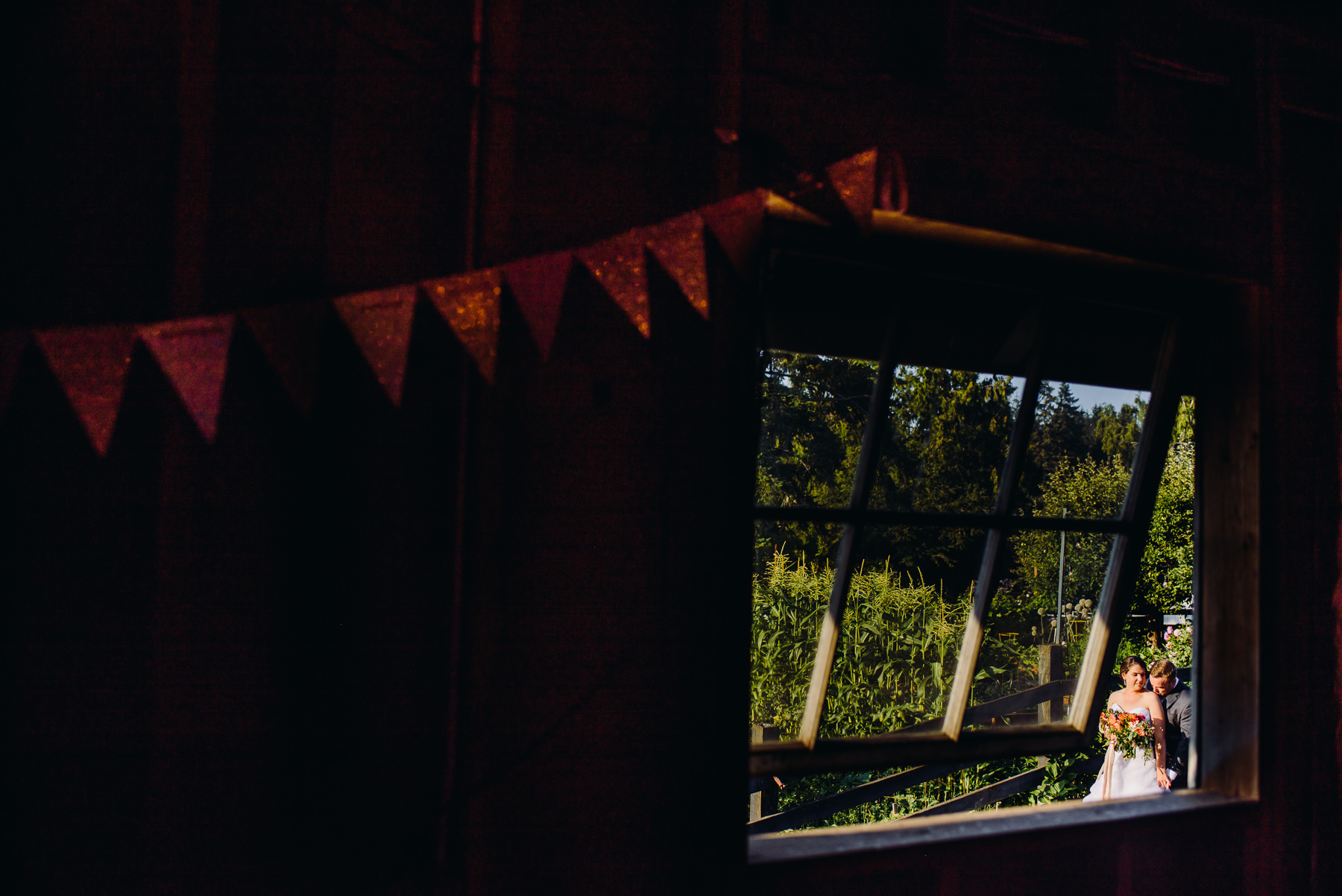 Bainbridge Island Farm Wedding