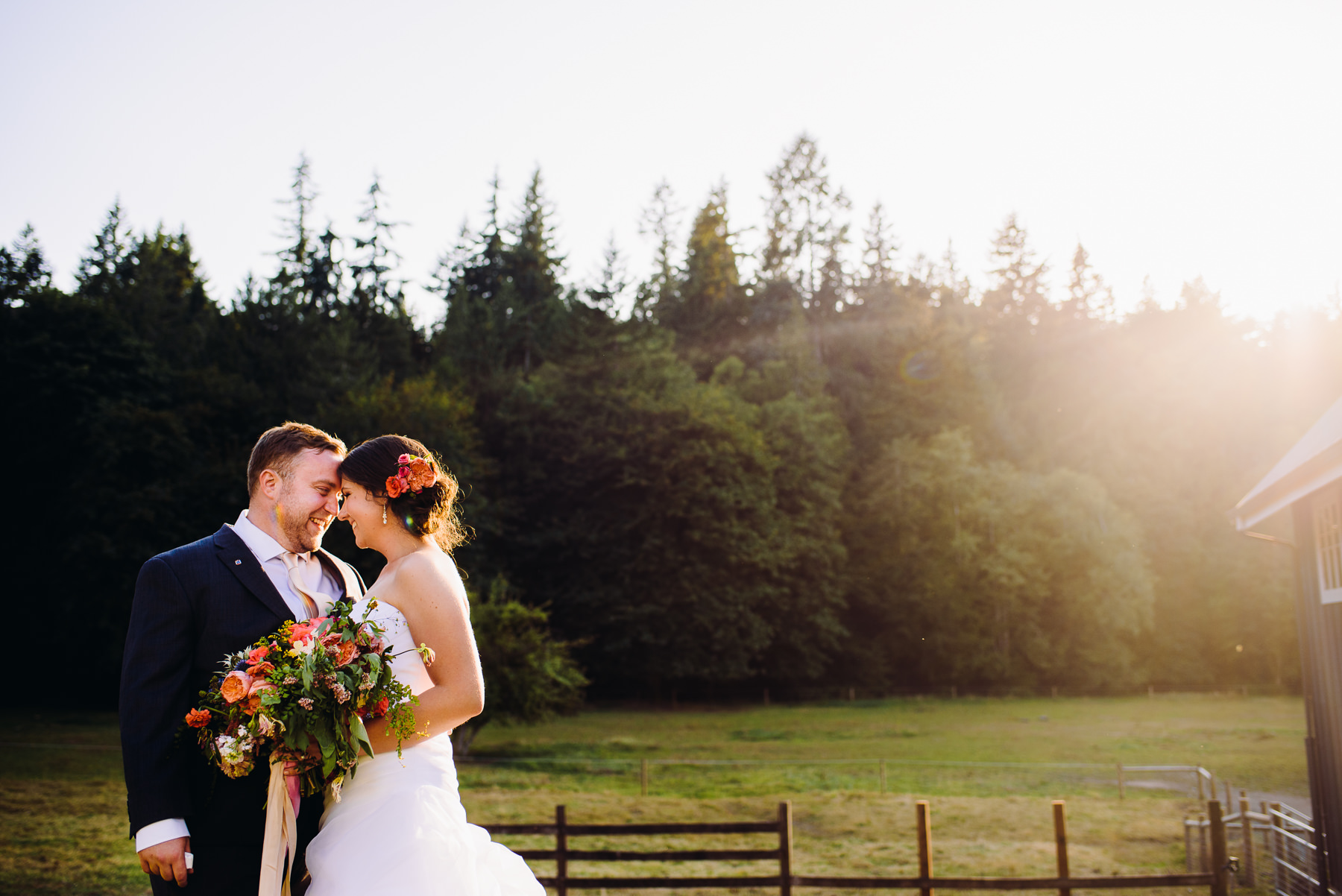 Bainbridge Island Farm Wedding