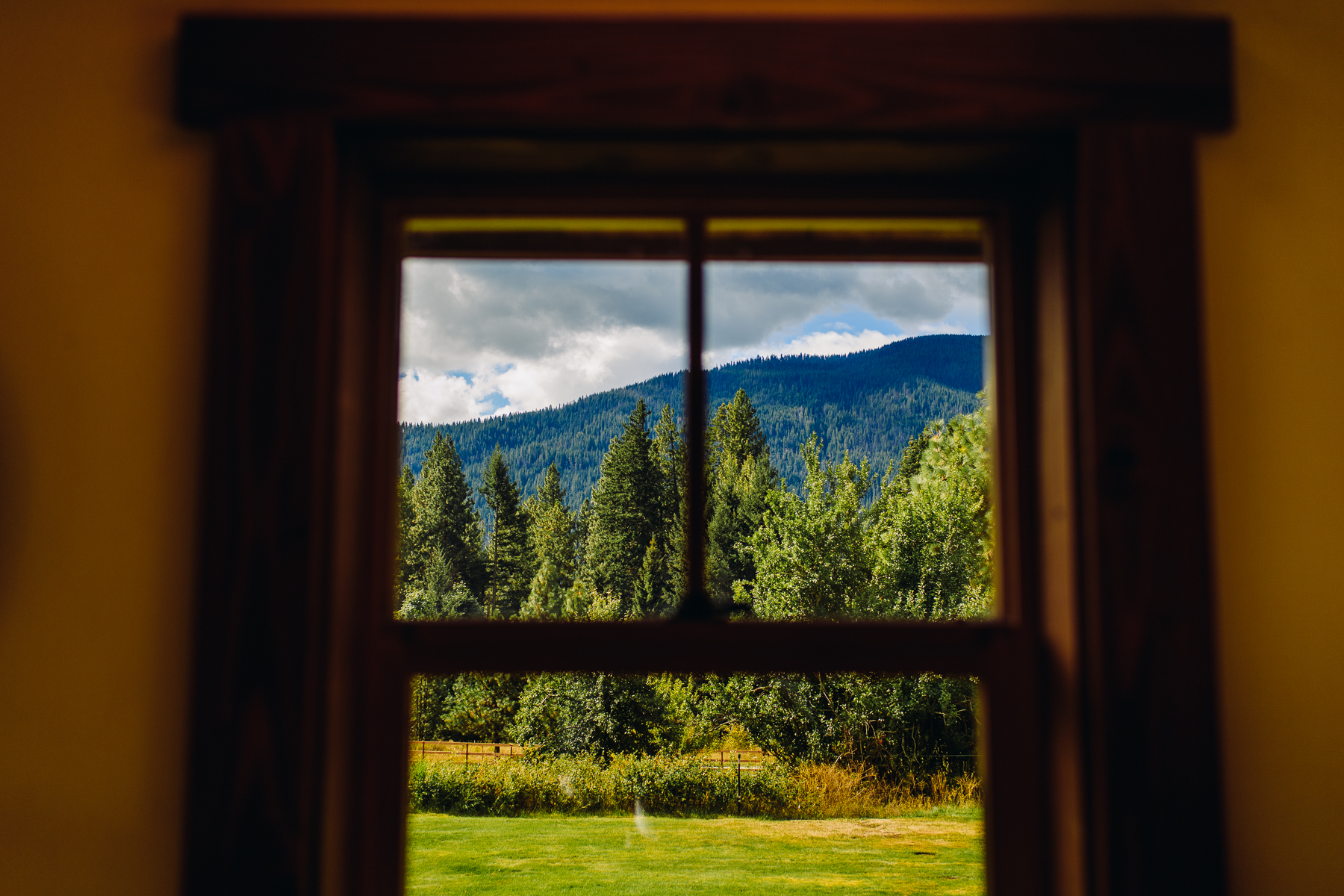 brown family homestead landscape 