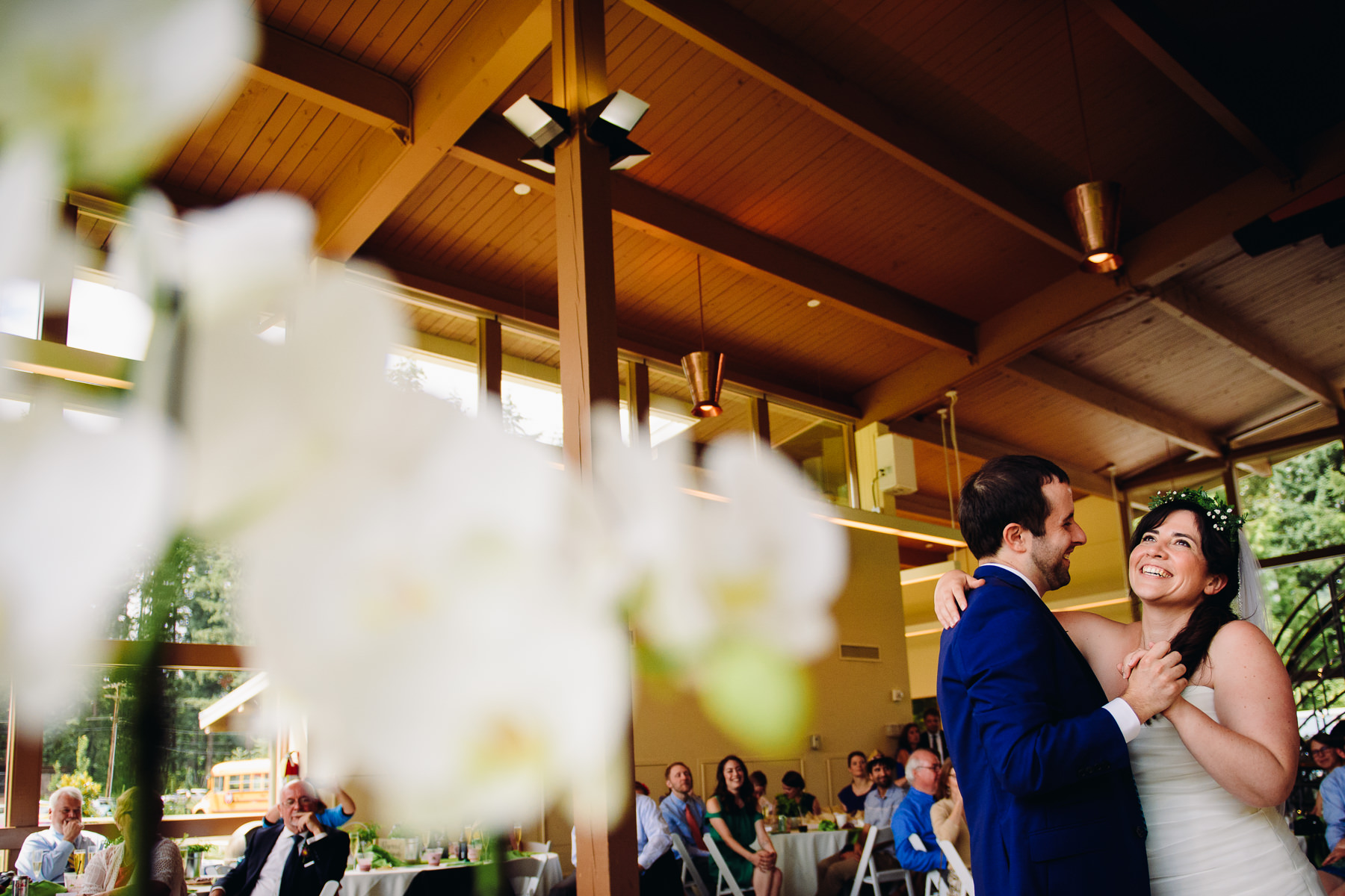 lake wilderness lodge wedding first dance