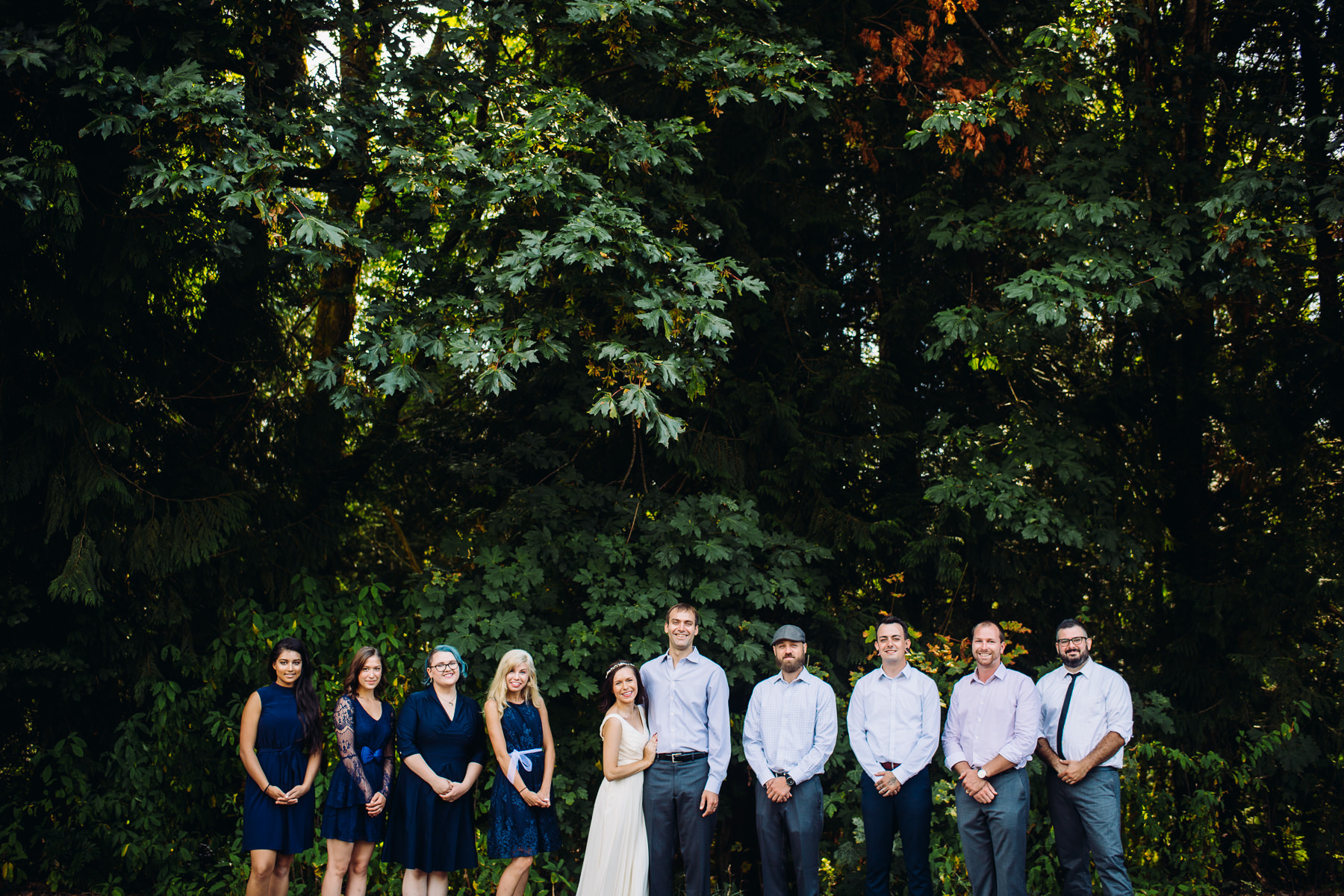 st. edward state wedding party