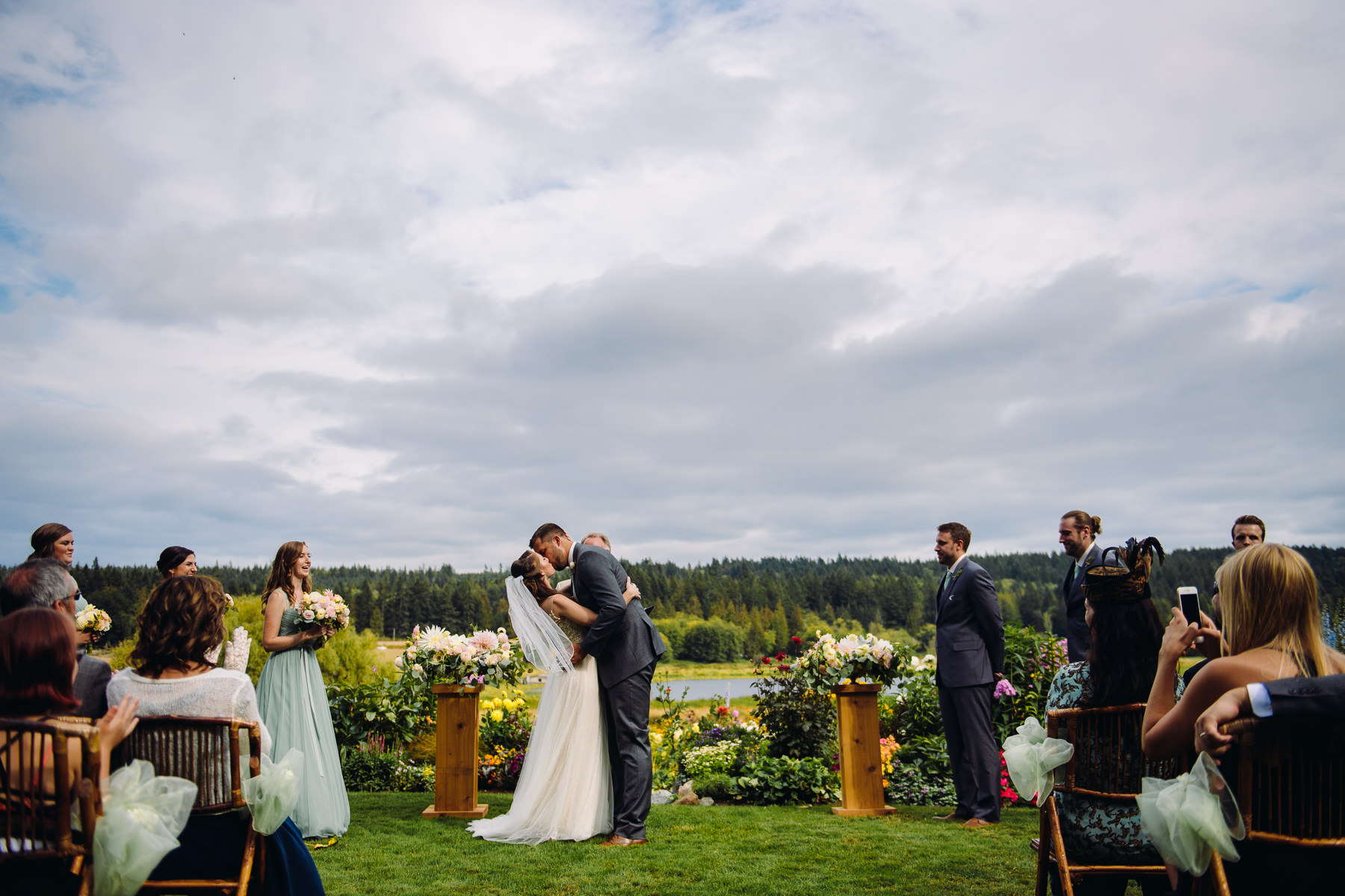 Whidbey Island Wedding at Fireseed