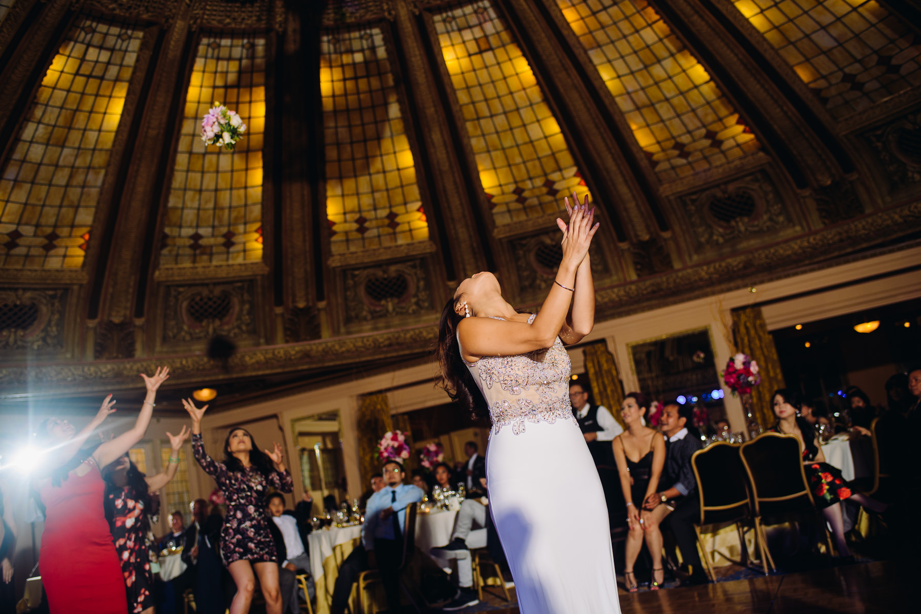 arctic club bouquet toss 