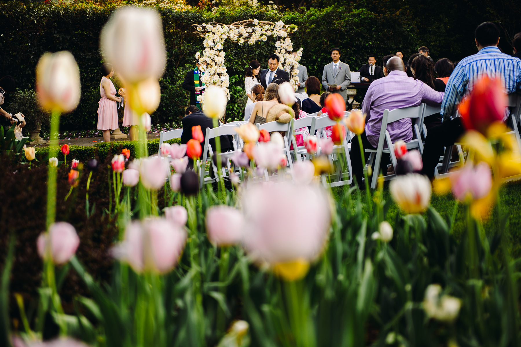 spring time Madrona Manor Wedding