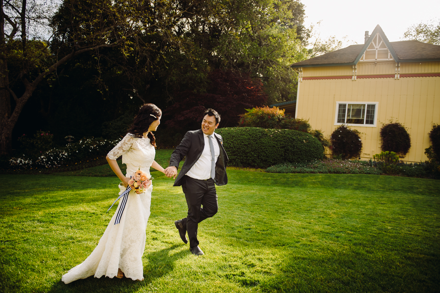 Madrona Manor Wedding celebrations 