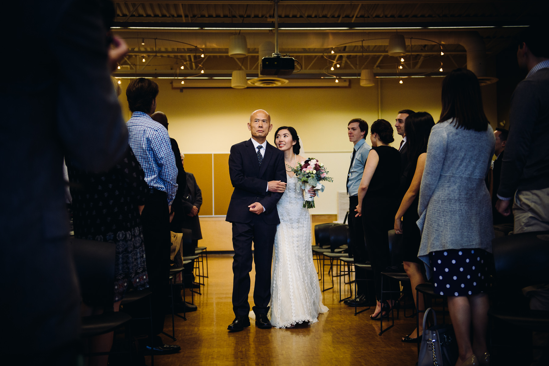 mercer island community event center wedding ceremony