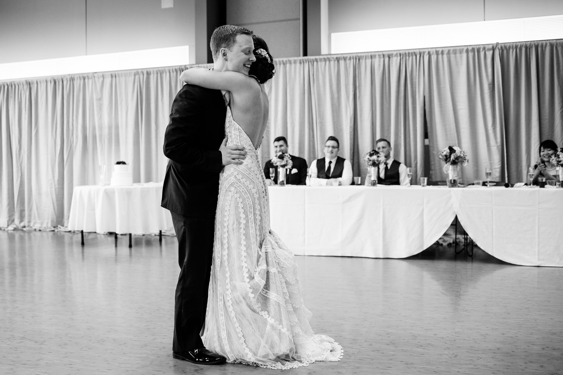 mercer island community event center wedding first dance