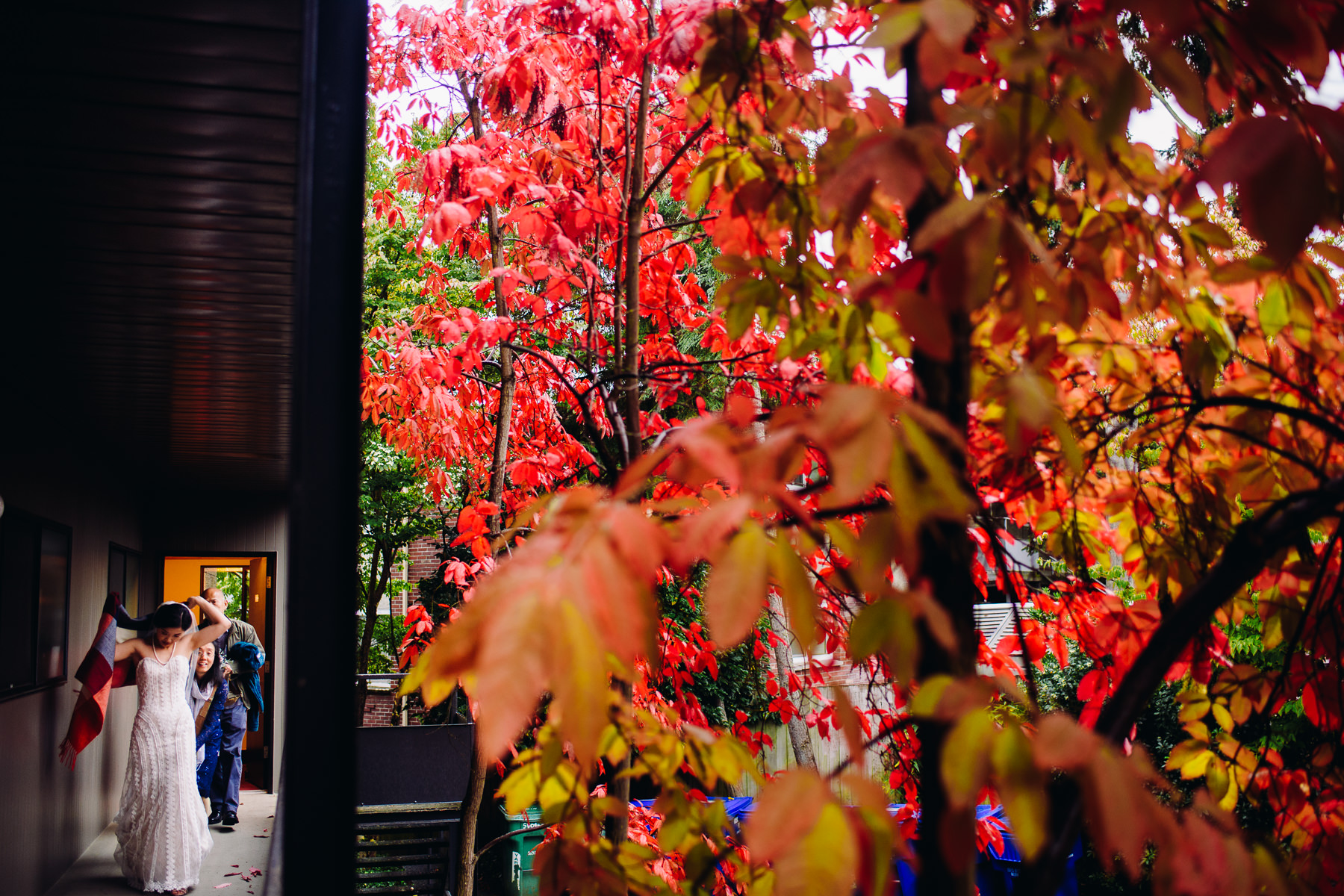 fall wedding seattle