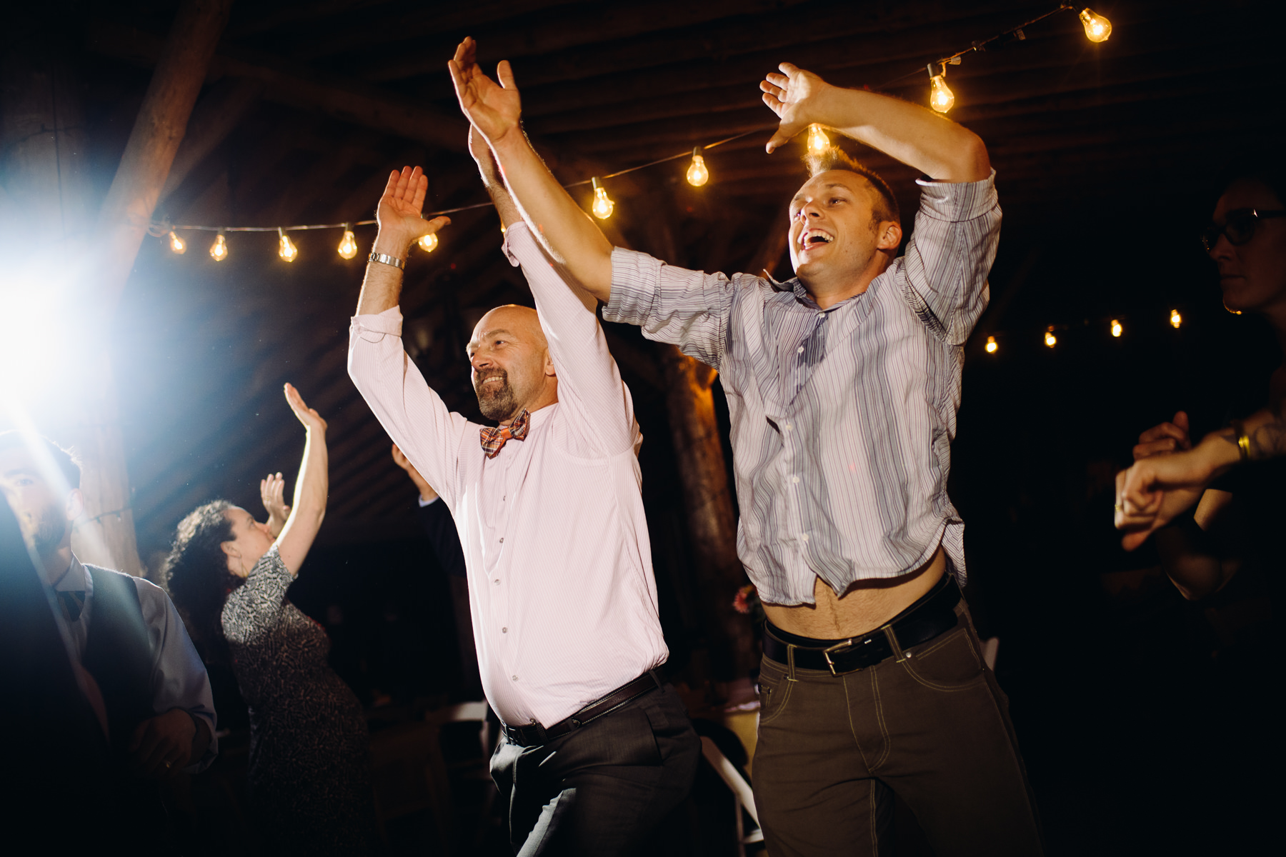 Pomeroy Farms wedding dance floor photos