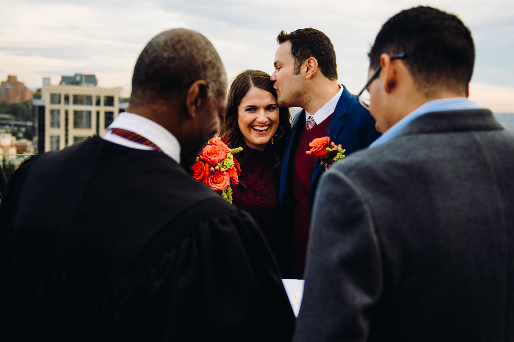 seattle courthouse wedding photo