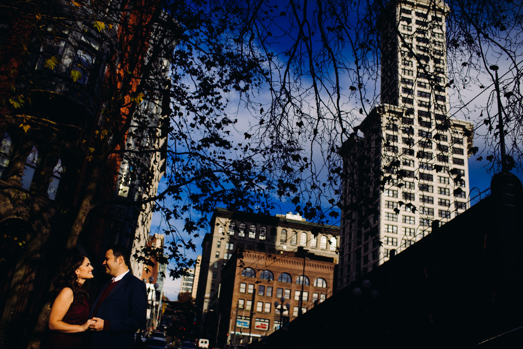 pioneer square wedding photos