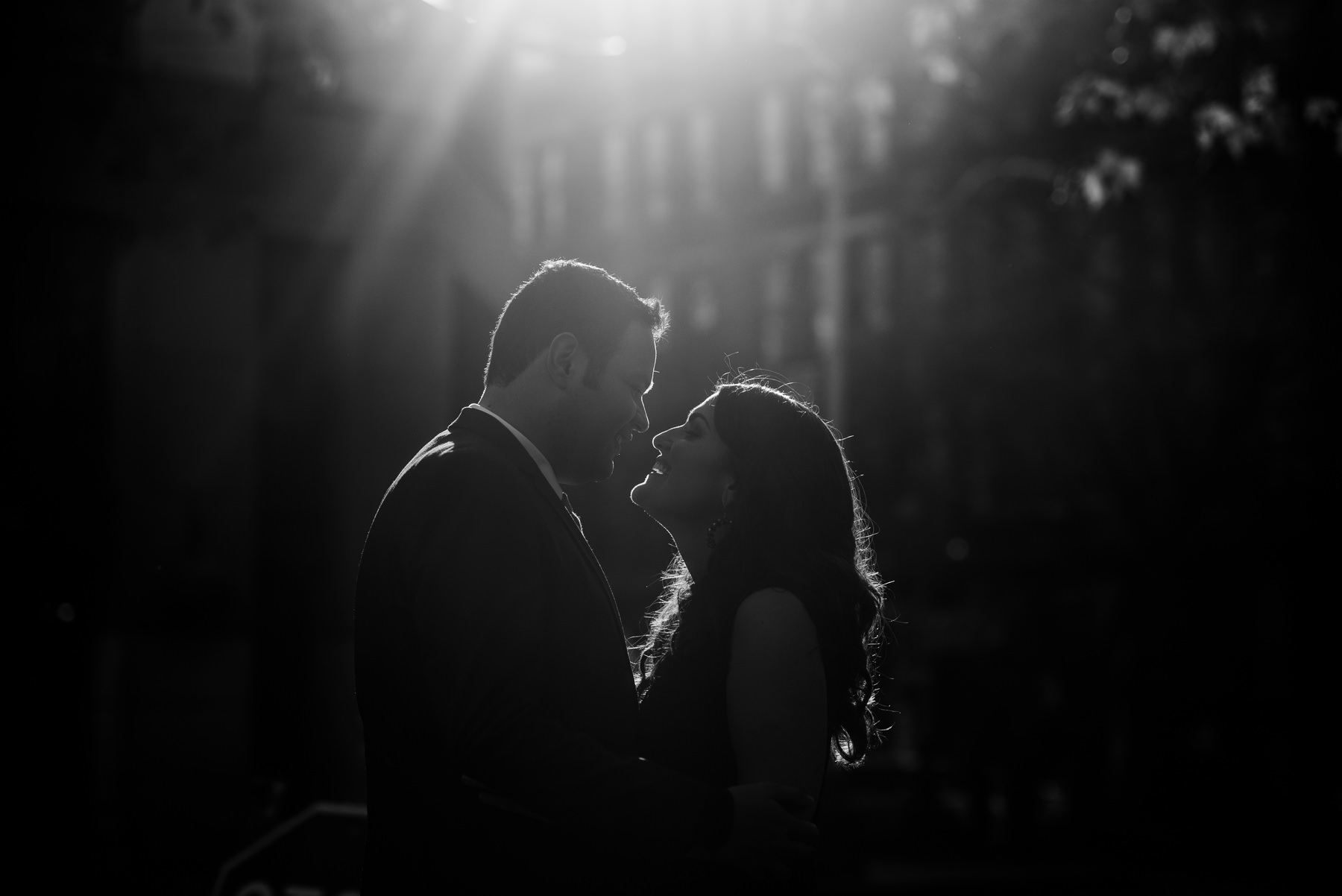 pioneer square sunset wedding photos