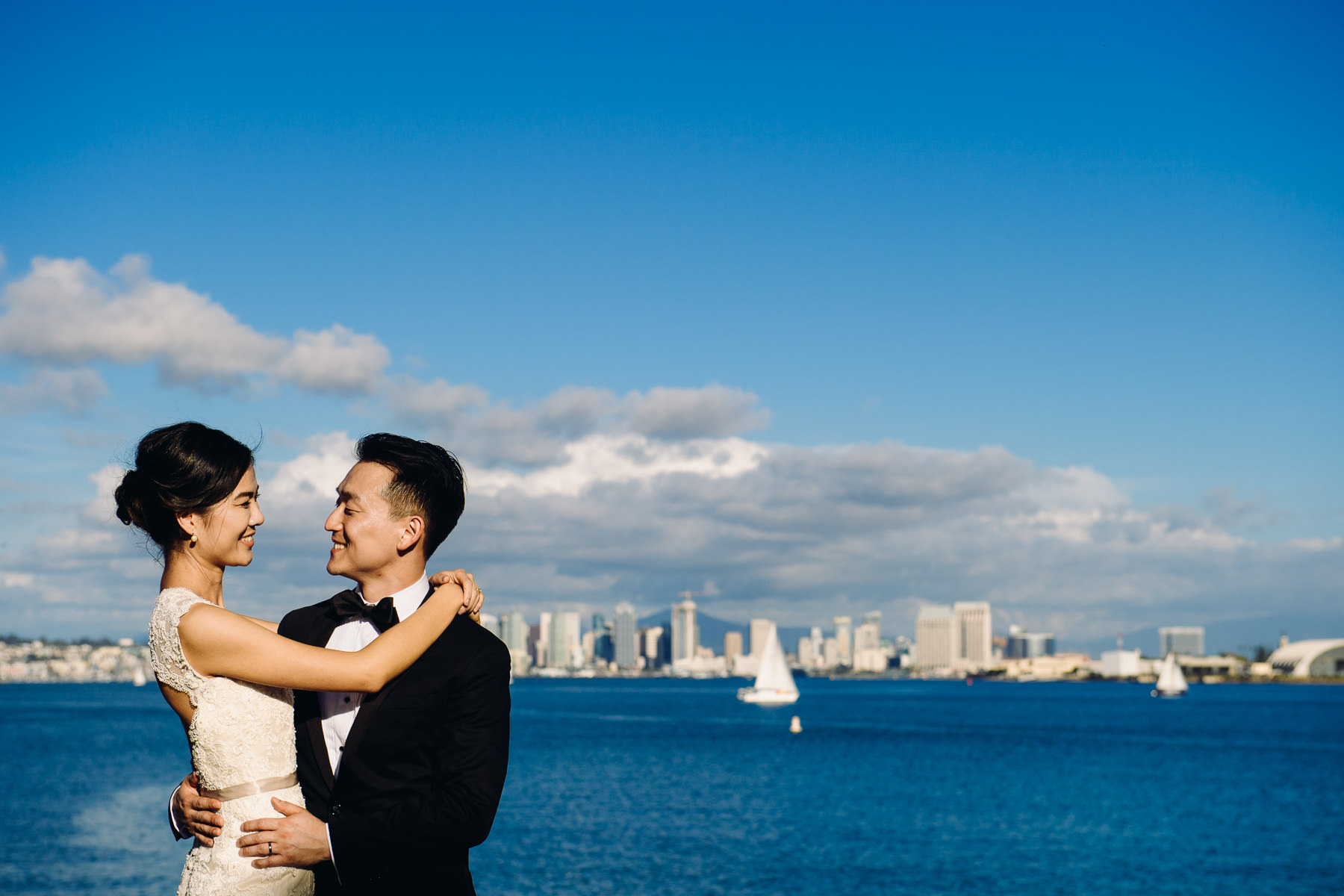 San Diego bali hai wedding photos