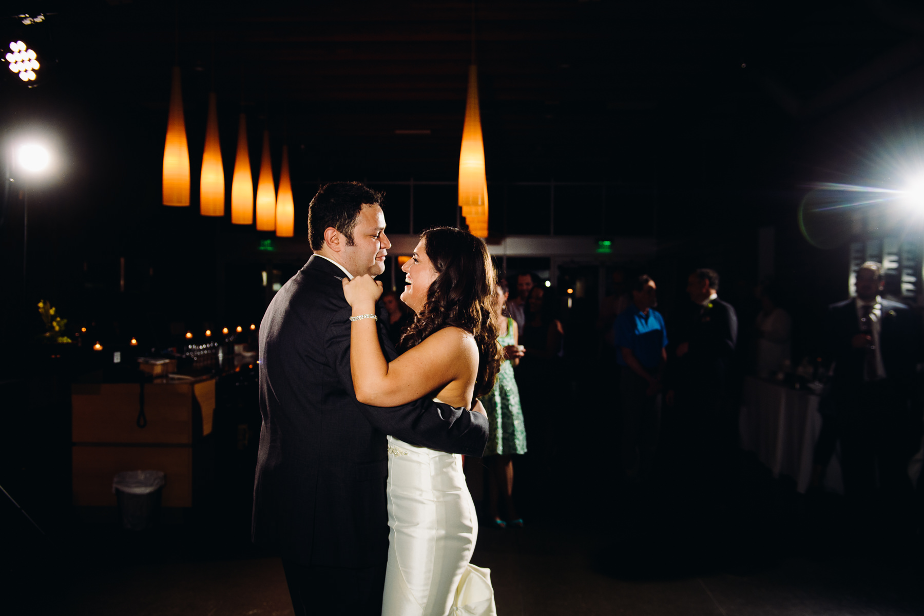 Novelty Hill Januik Winery first dance photo