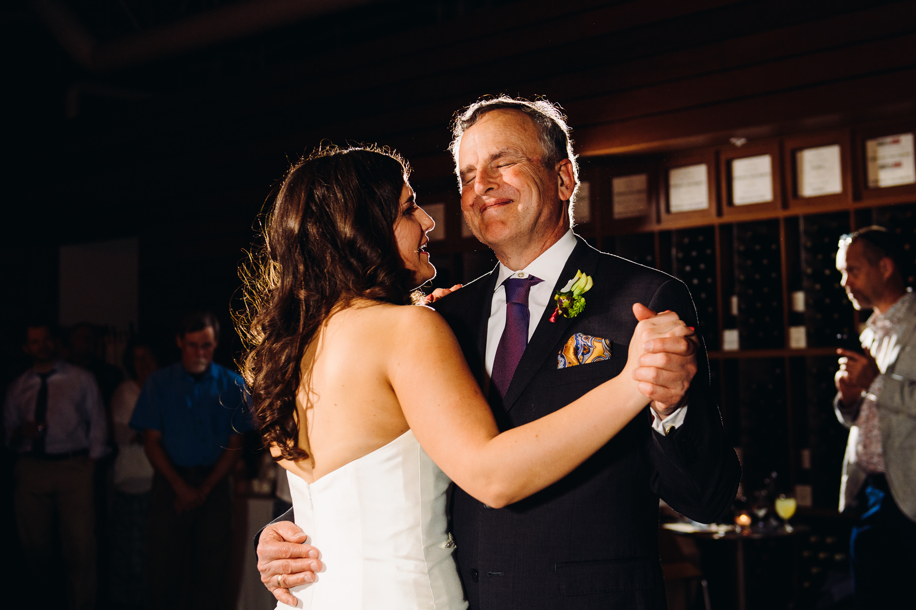 Novelty Hill Januik Winery father daughter dance